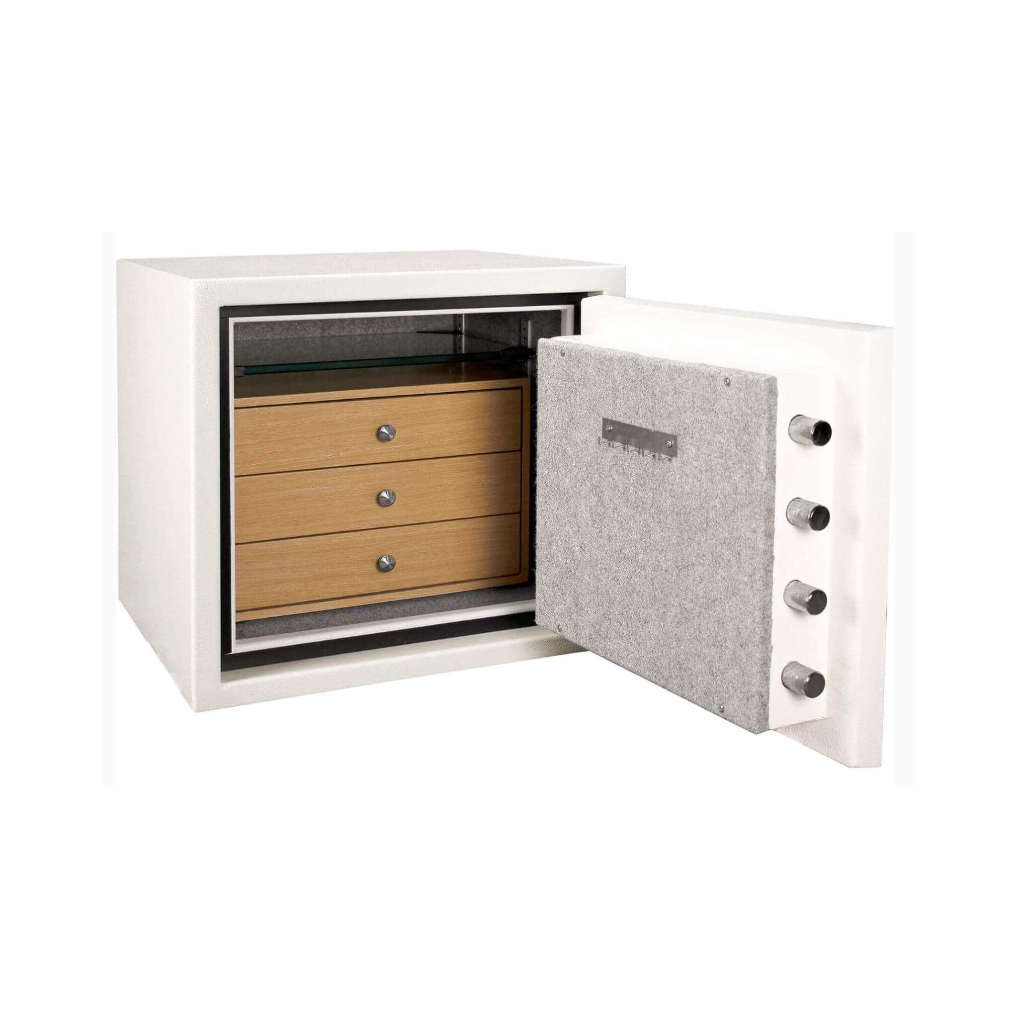 Barska 1.91 CF White Fireproof Jewelry Safe With Digital Keypad Lock (SAK42861) - Image 5