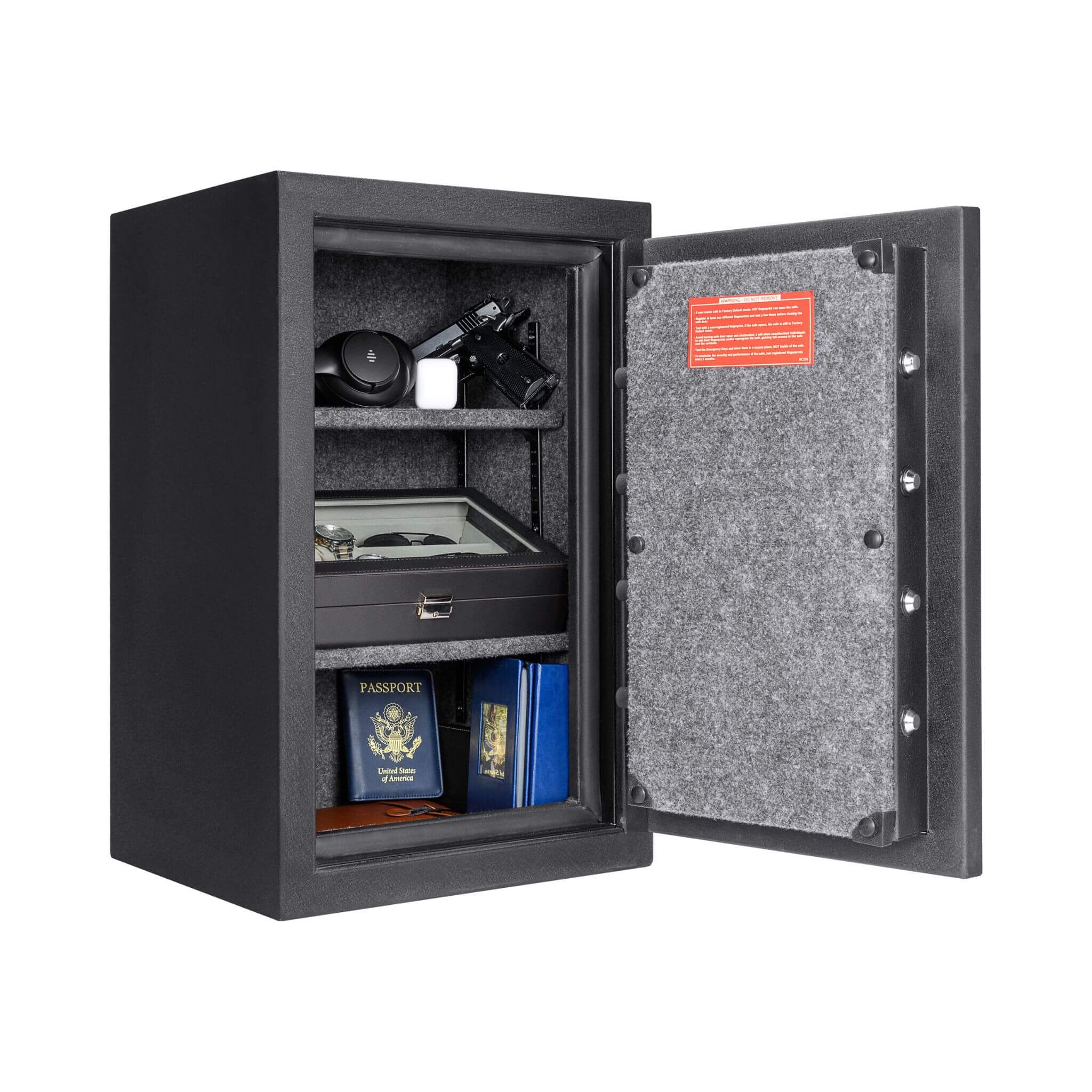 Barska 2.02 CF Heavy-Duty Fire Resistant Safe With Biometric Keypad (SAK29487) - Image 7