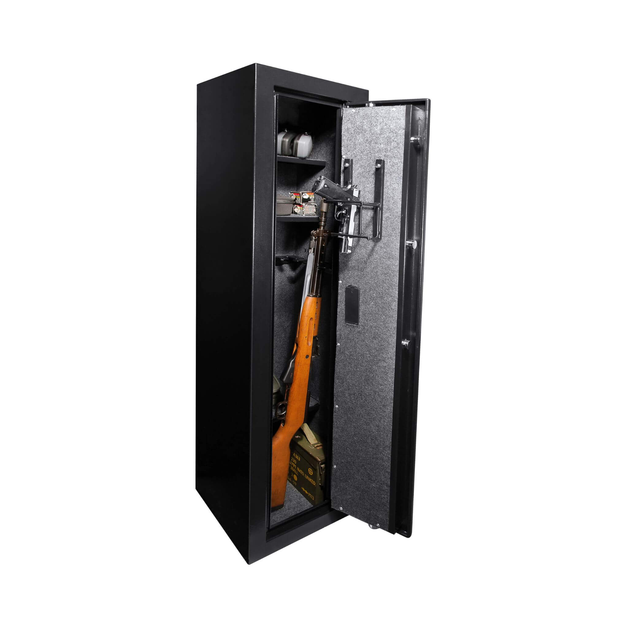 Barska 5.51 CF Tall Biometric Rifle Safe With Biometric Keypad (SAK90412) - Image 9