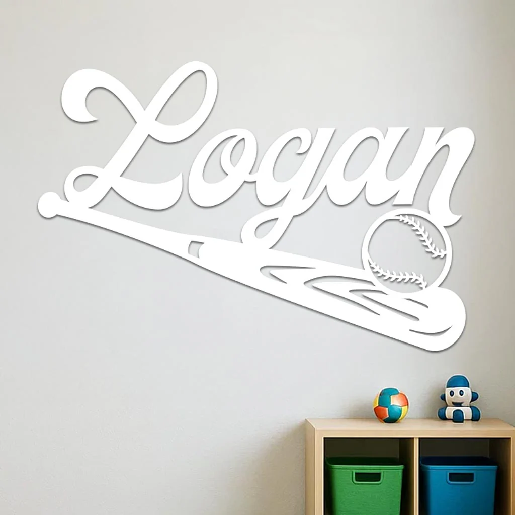 Baseball Bat Name Sign - Image 3