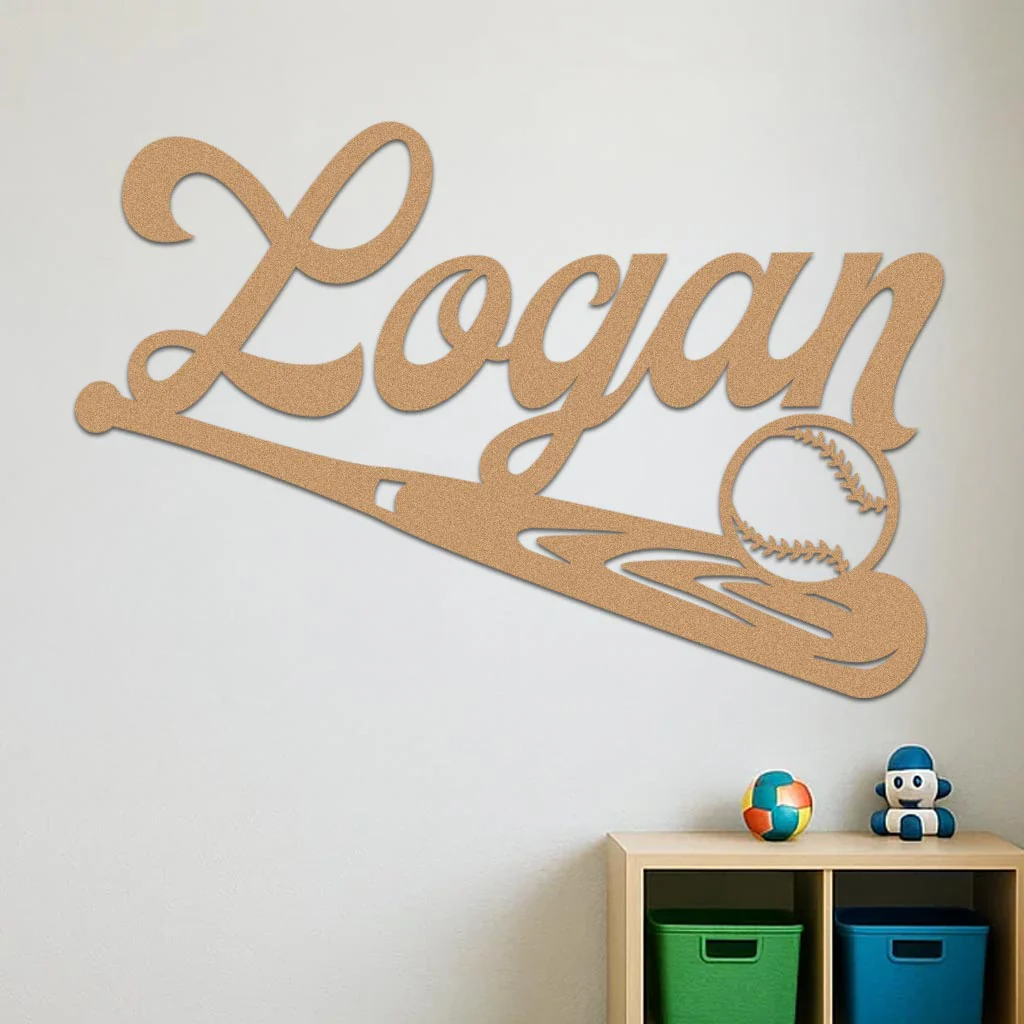 Baseball Bat Name Sign - Image 5