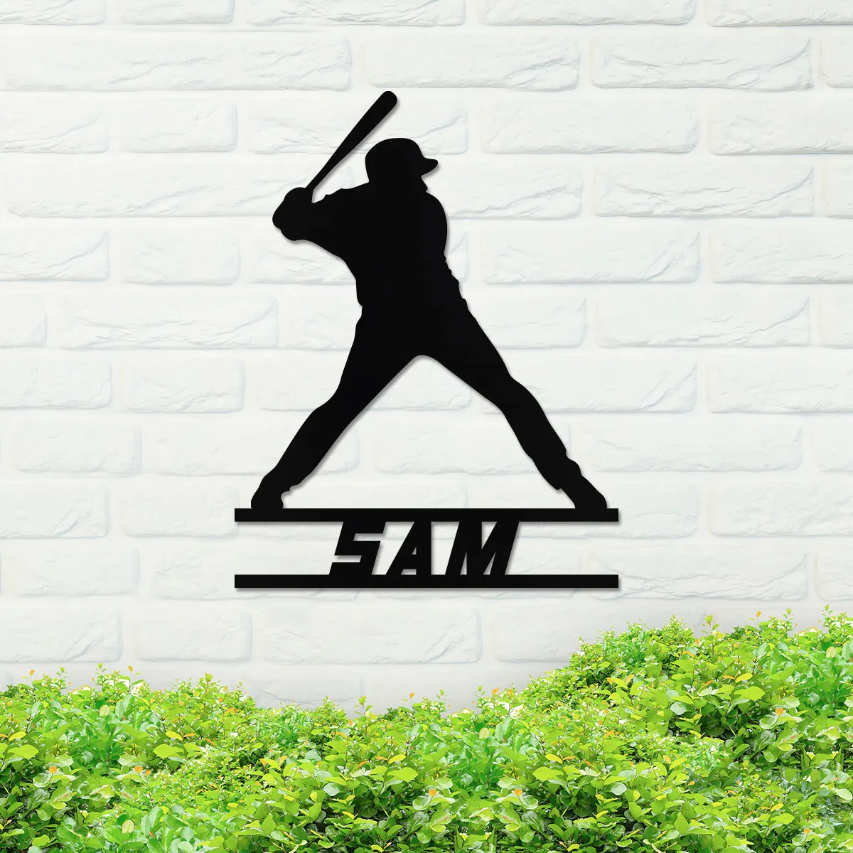 Baseball Player Name Sign - Image 2