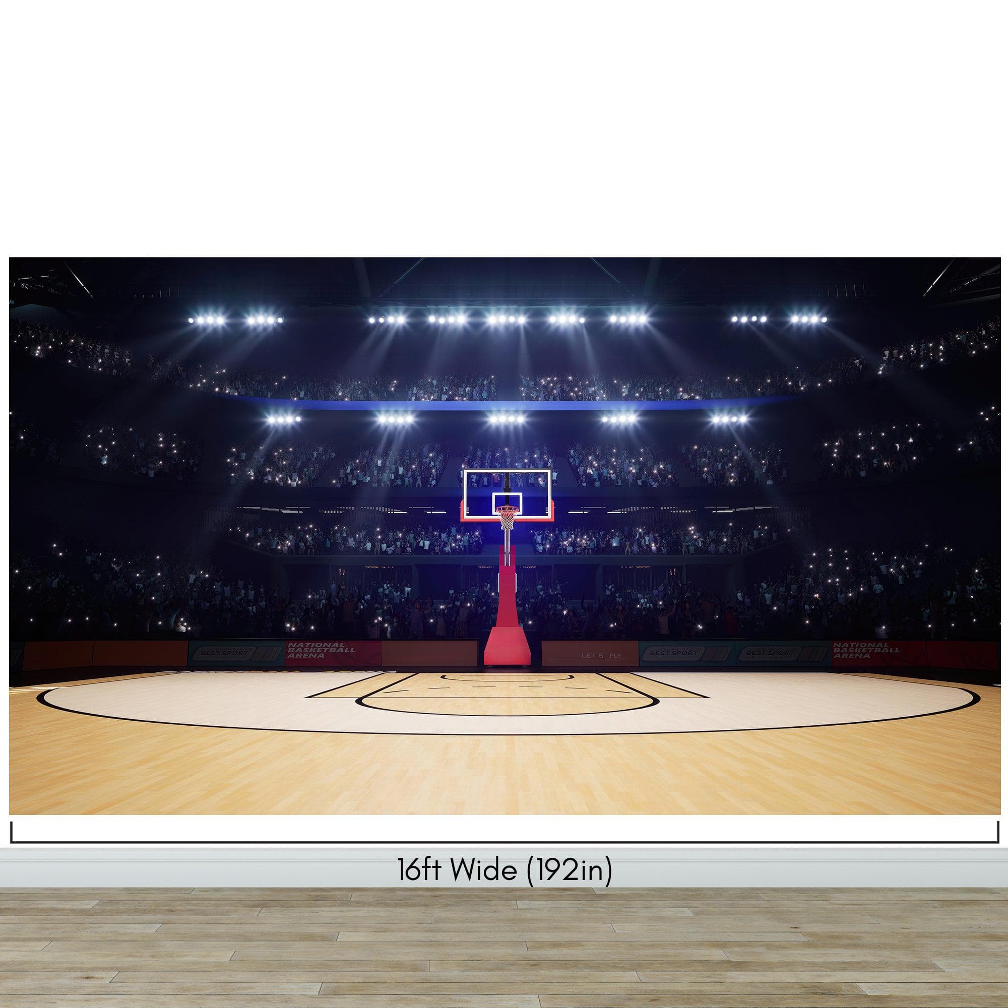 Basketball Court Stadium Wallpaper Mural. #7013 - Image 12