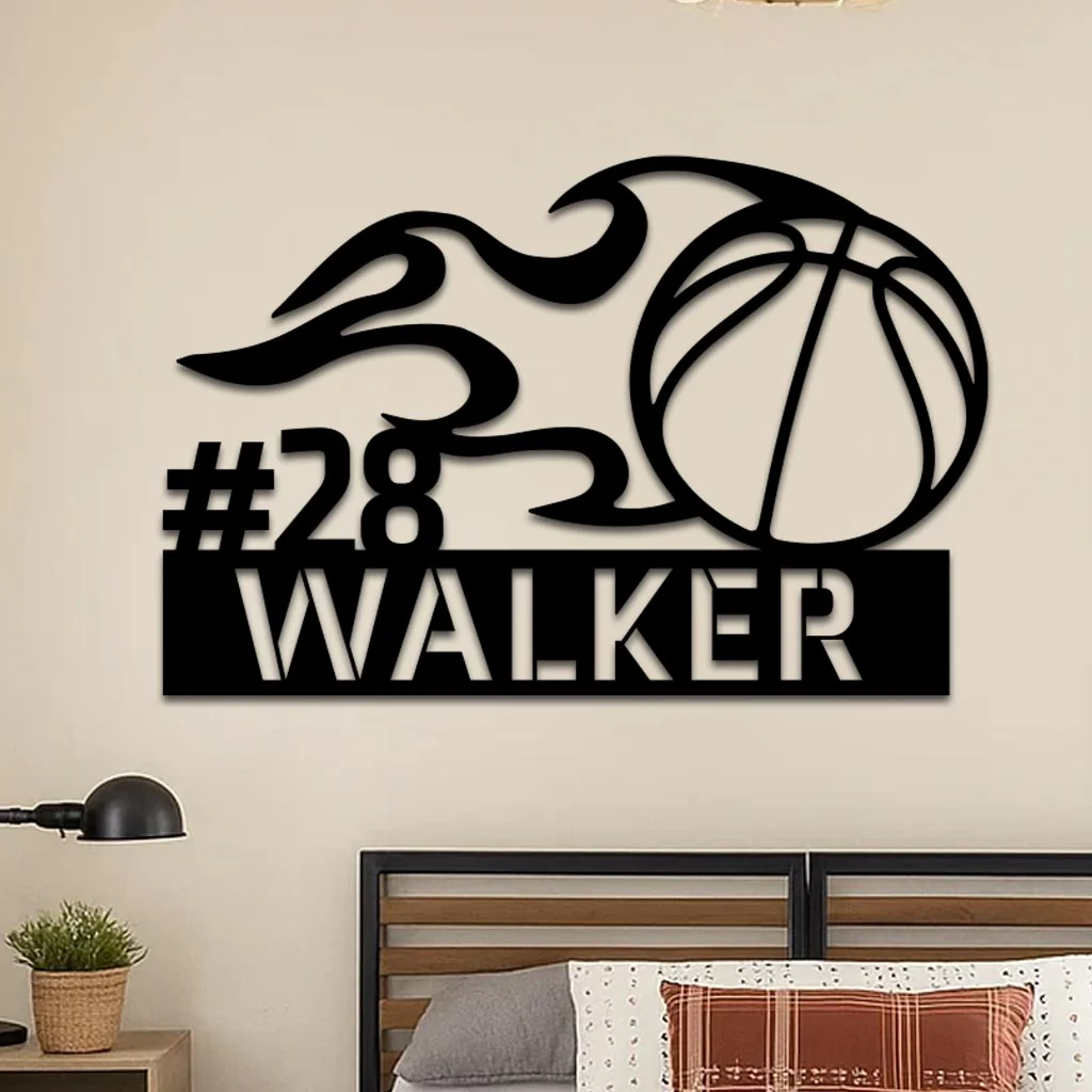 Basketball Name Sign - Image 3