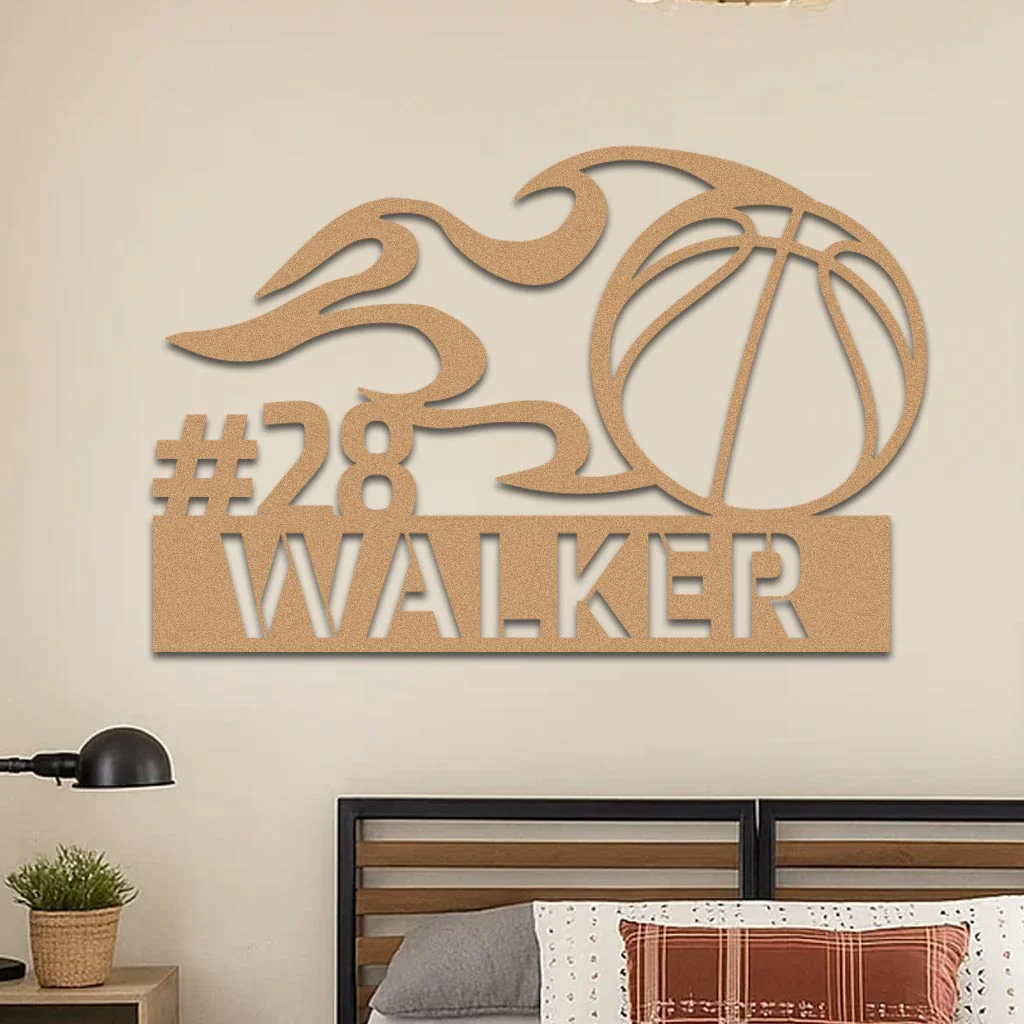 Basketball Name Sign - Image 4