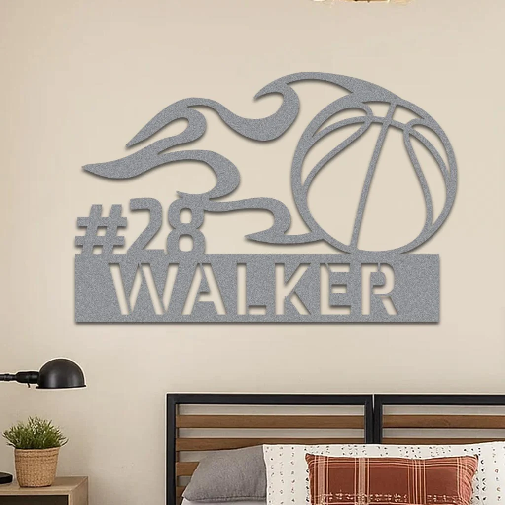 Basketball Name Sign - Image 5
