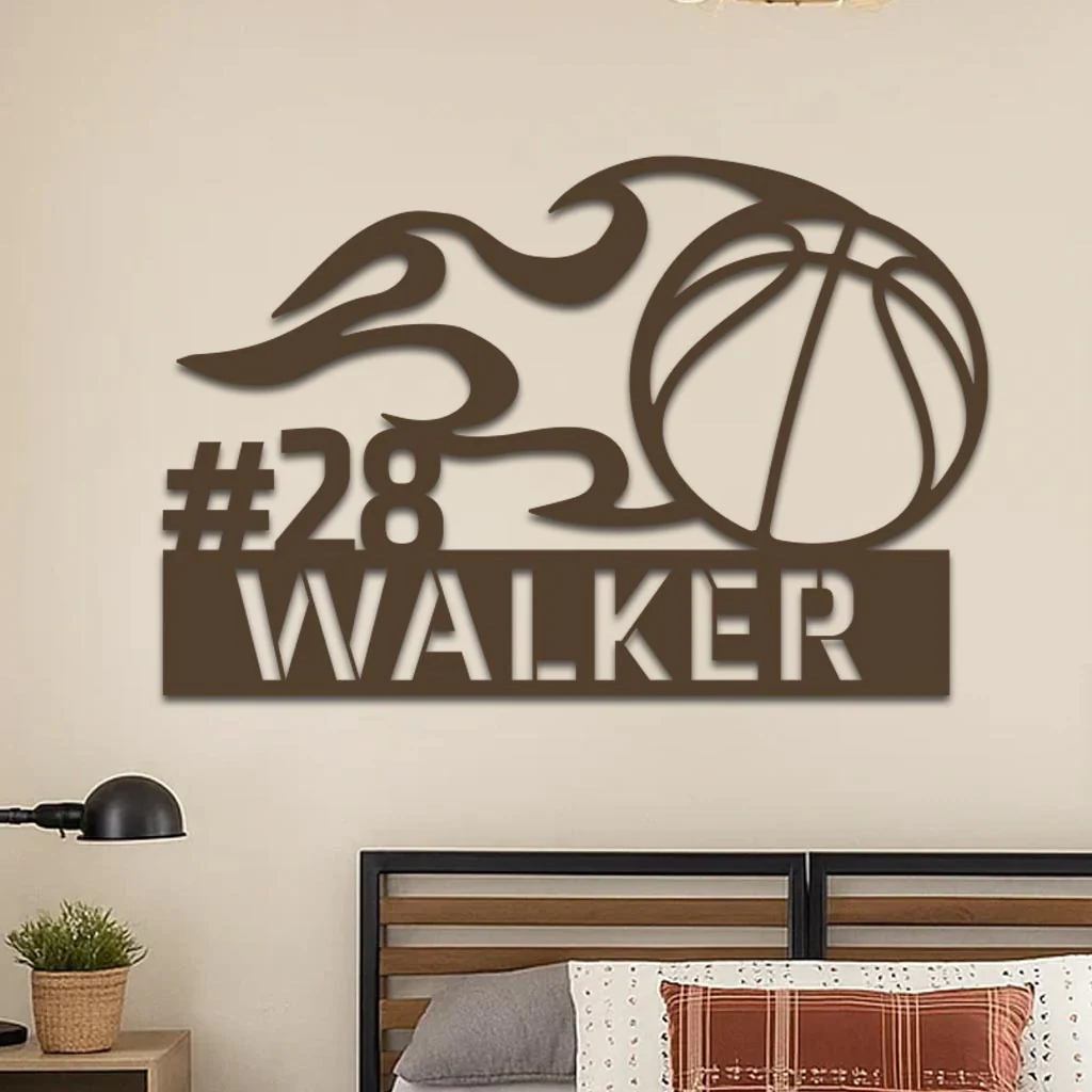 Basketball Name Sign - Image 6