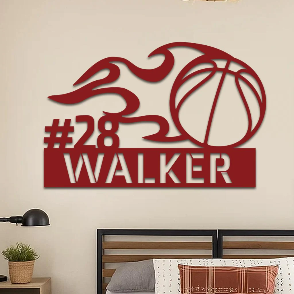 Basketball Name Sign - Image 8