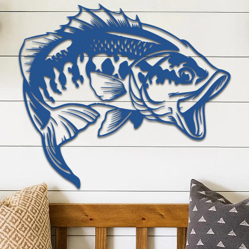 Bass Fish Sign - Image 4