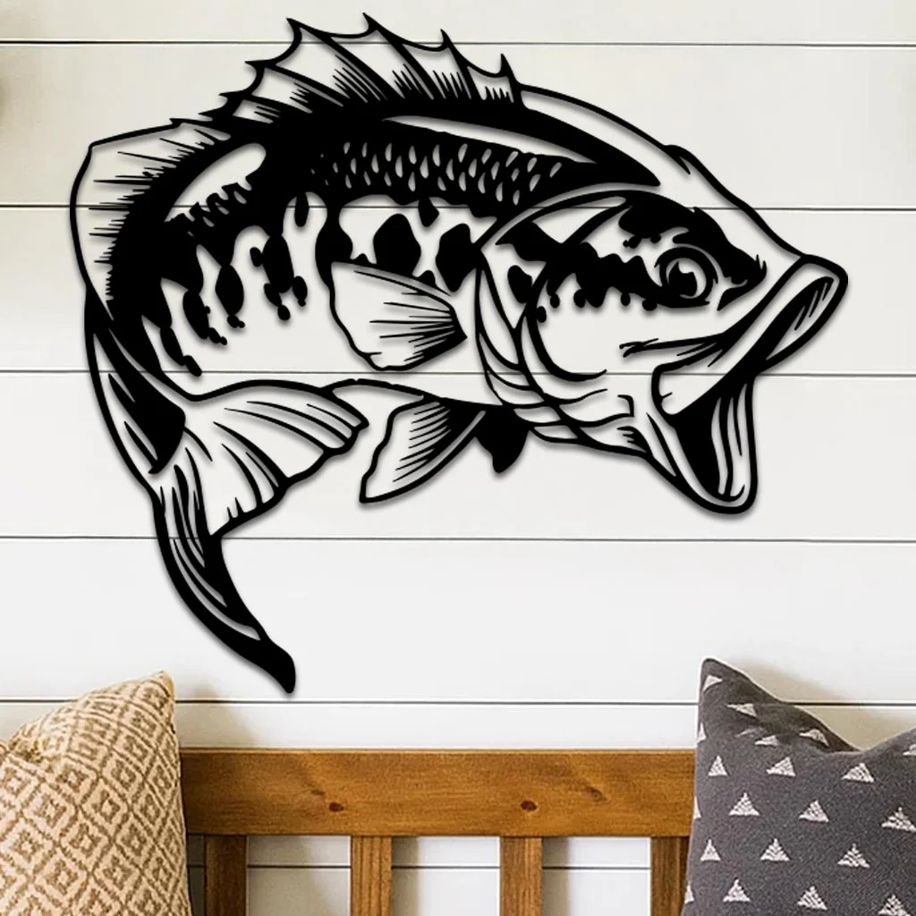 Bass Fish Sign - Image 5
