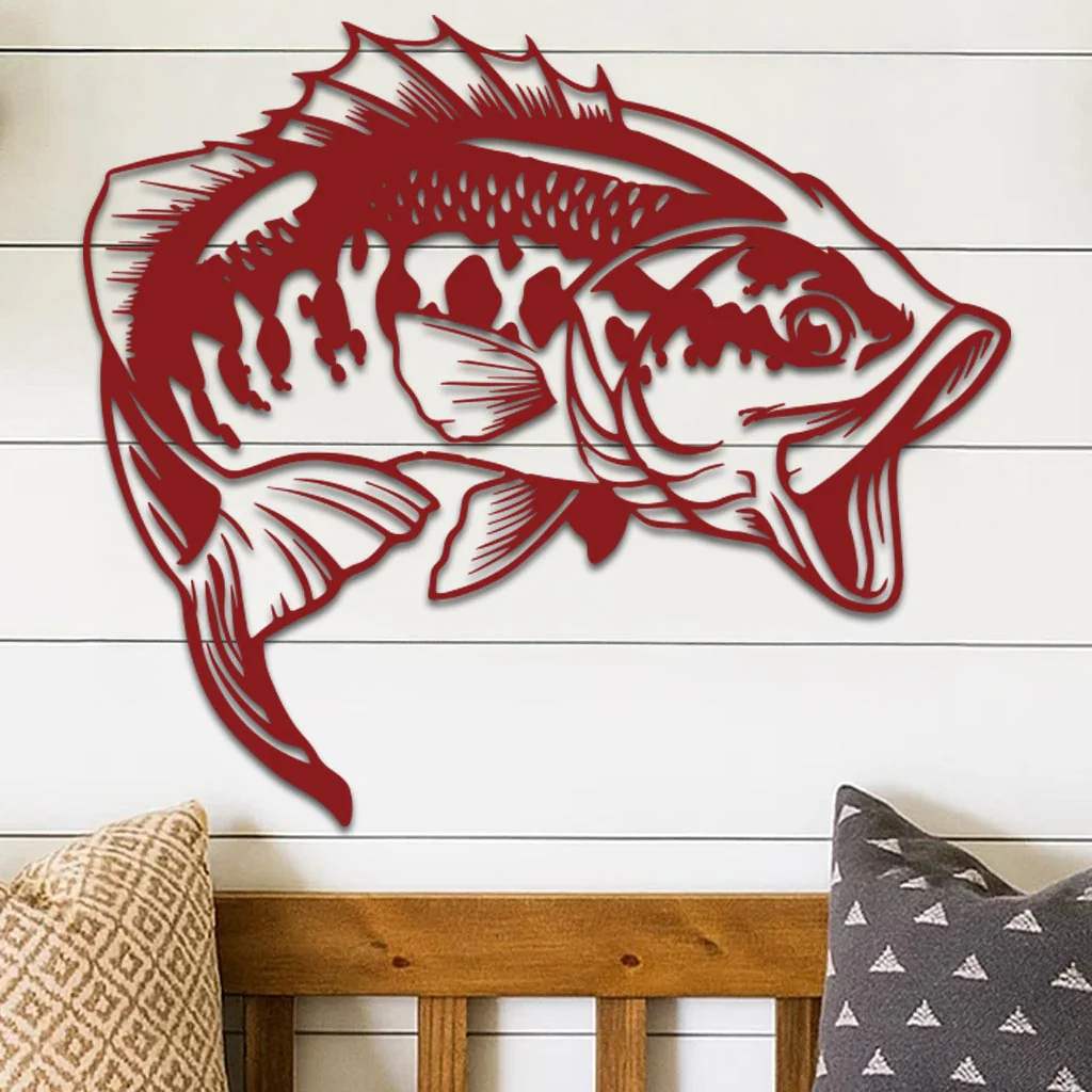Bass Fish Sign - Image 6
