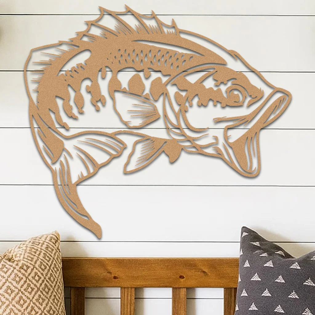 Bass Fish Sign - Image 7