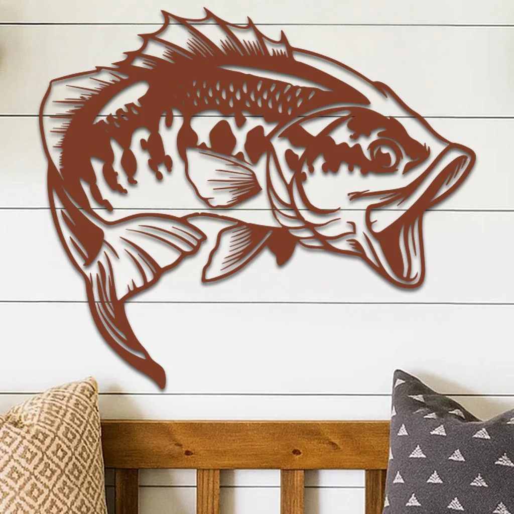 Bass Fish Sign - Image 8