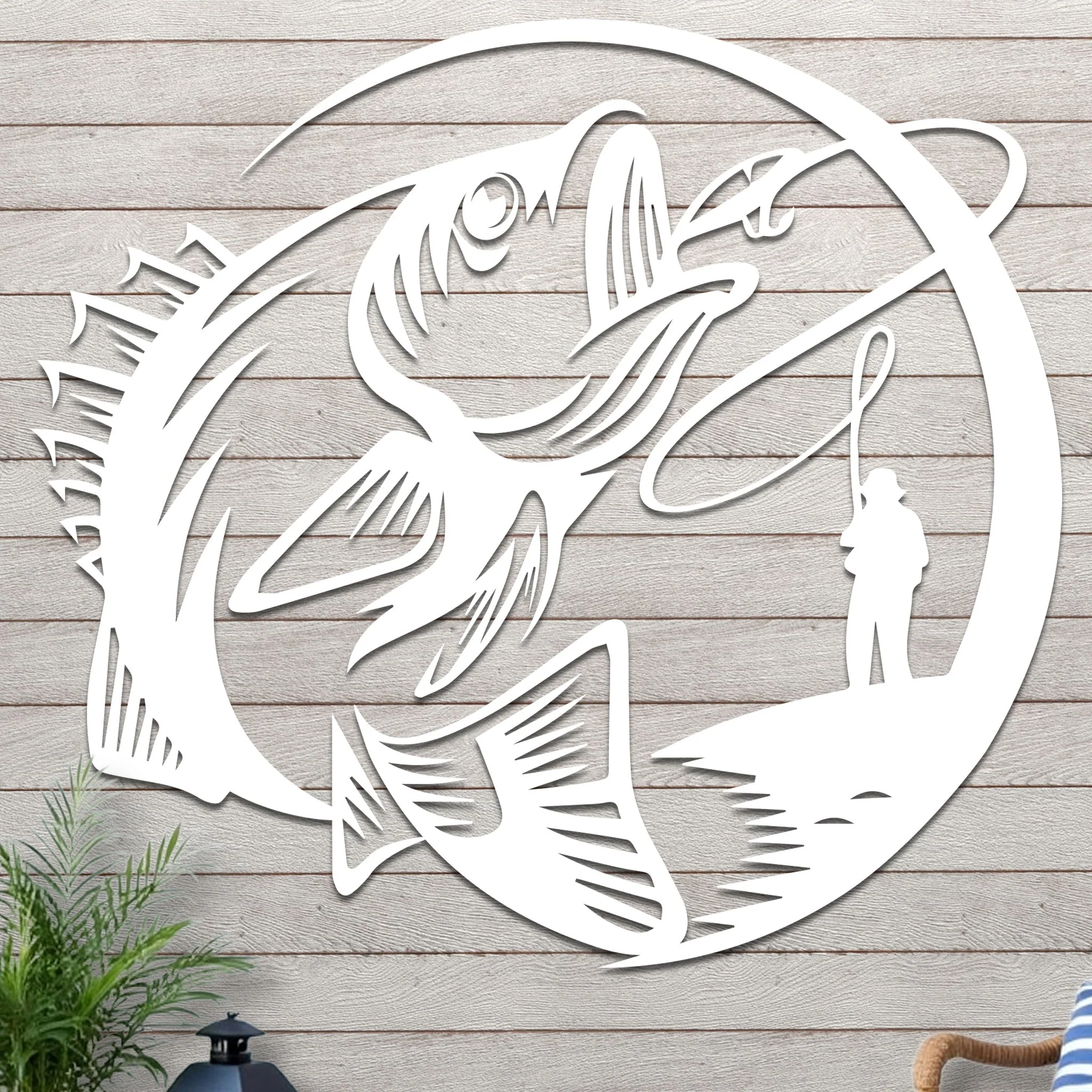 Bass Fishing Under the Moonlight Sign - Image 2