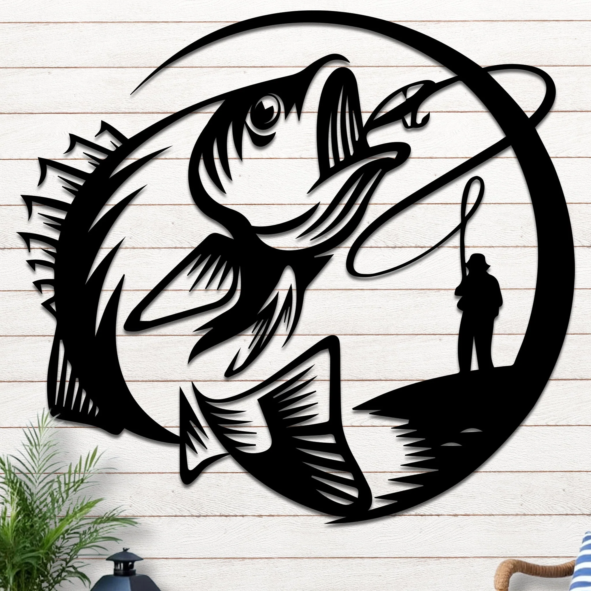 Bass Fishing Under the Moonlight Sign - Image 3