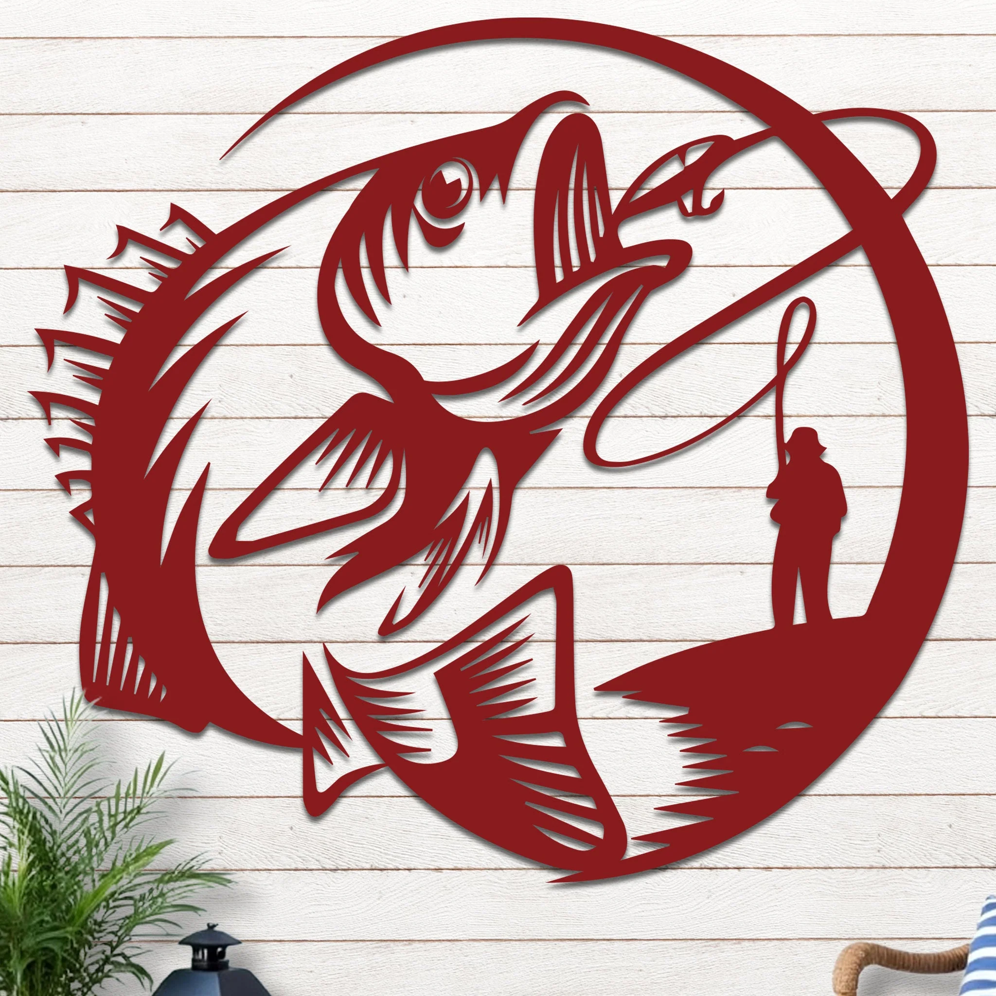 Bass Fishing Under the Moonlight Sign - Image 9