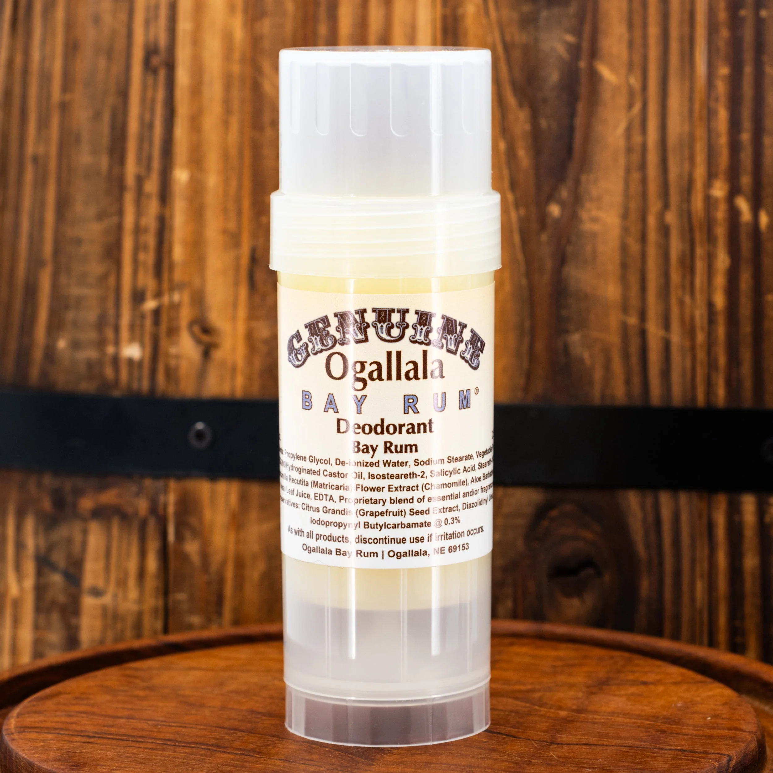 Bay Rum Scented Plant-Based Deodorant | Pack of 2 | 2.5 oz | Ogallala Bay Rum - Image 3