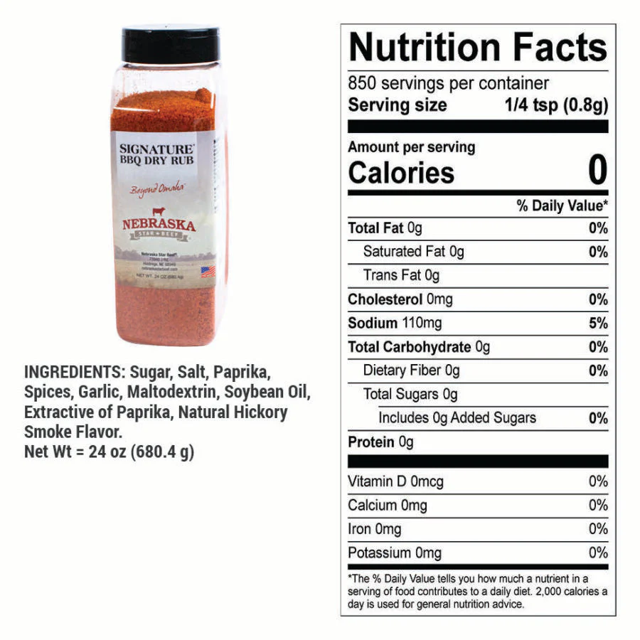 BBQ Dry Rub | Pack of 2 | 24 oz | Nebraska Star Beef - Image 4
