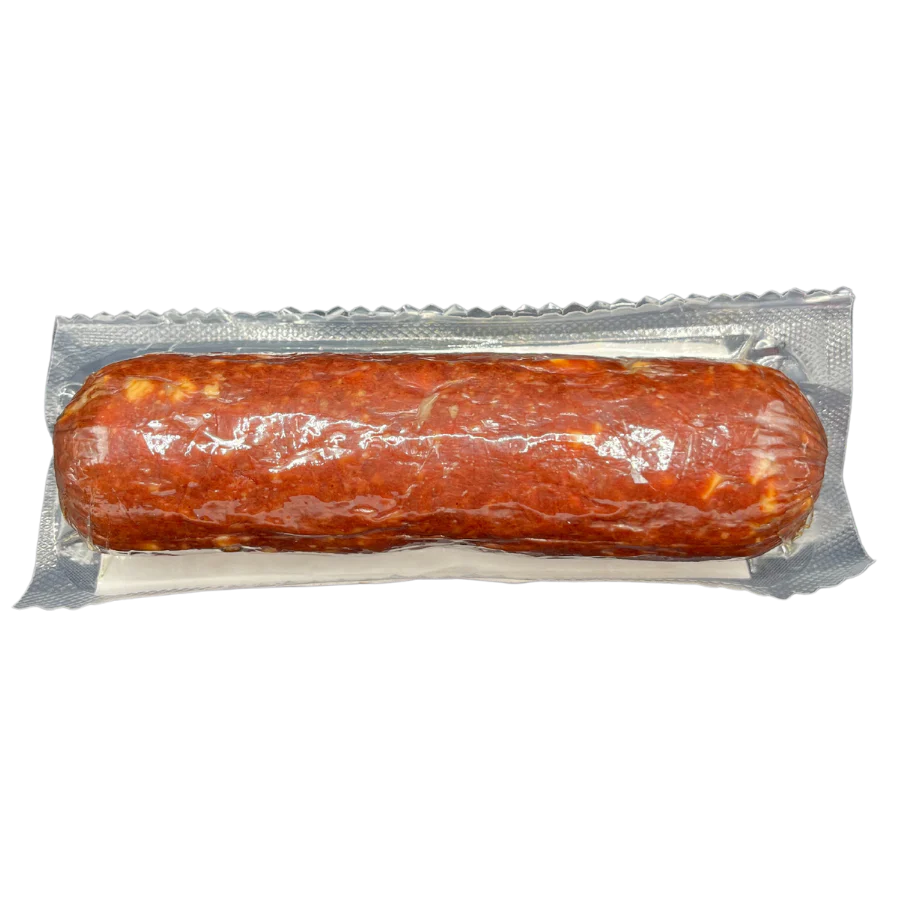 BBQ Peppercheese Bison Summer Sausage | 7-8 oz | Pack of 3 | Nebraska Bison - Image 3