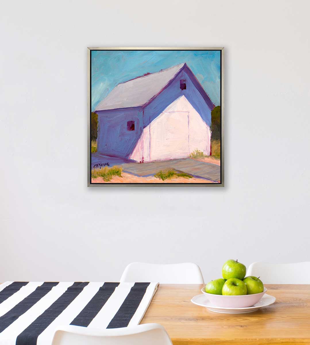 Beachside Barn - Open Edition Canvas Print - Image 2