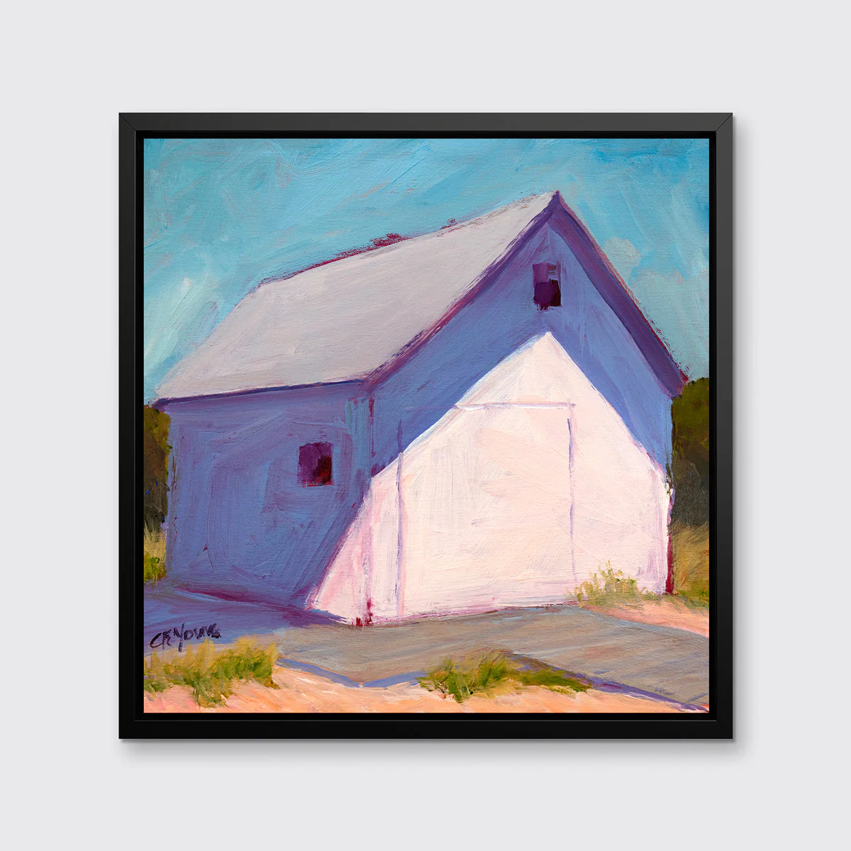 Beachside Barn - Open Edition Canvas Print - Image 4