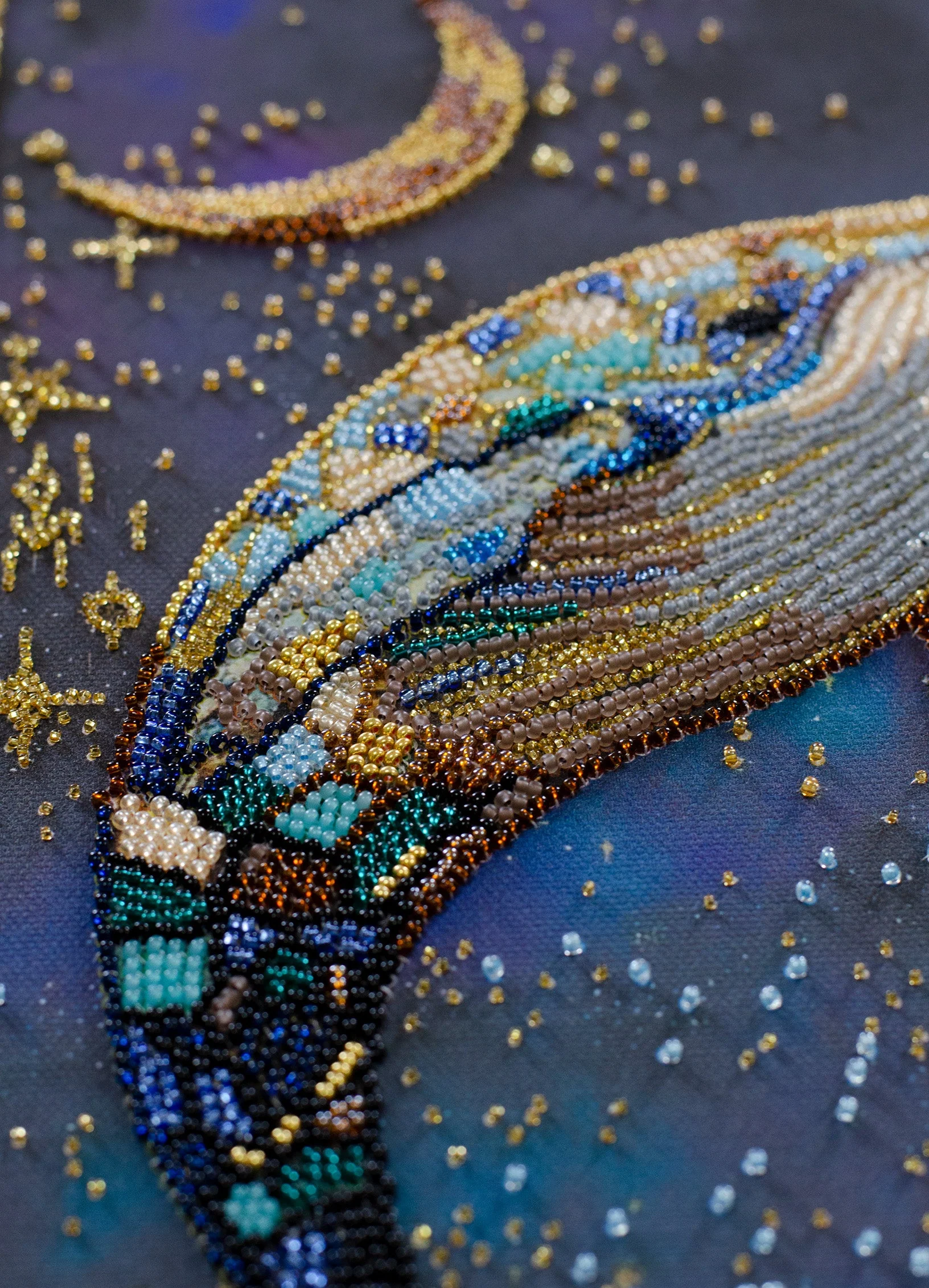 Bead Embroidery Kit - Lord of the Depths AB-942 - Image 2