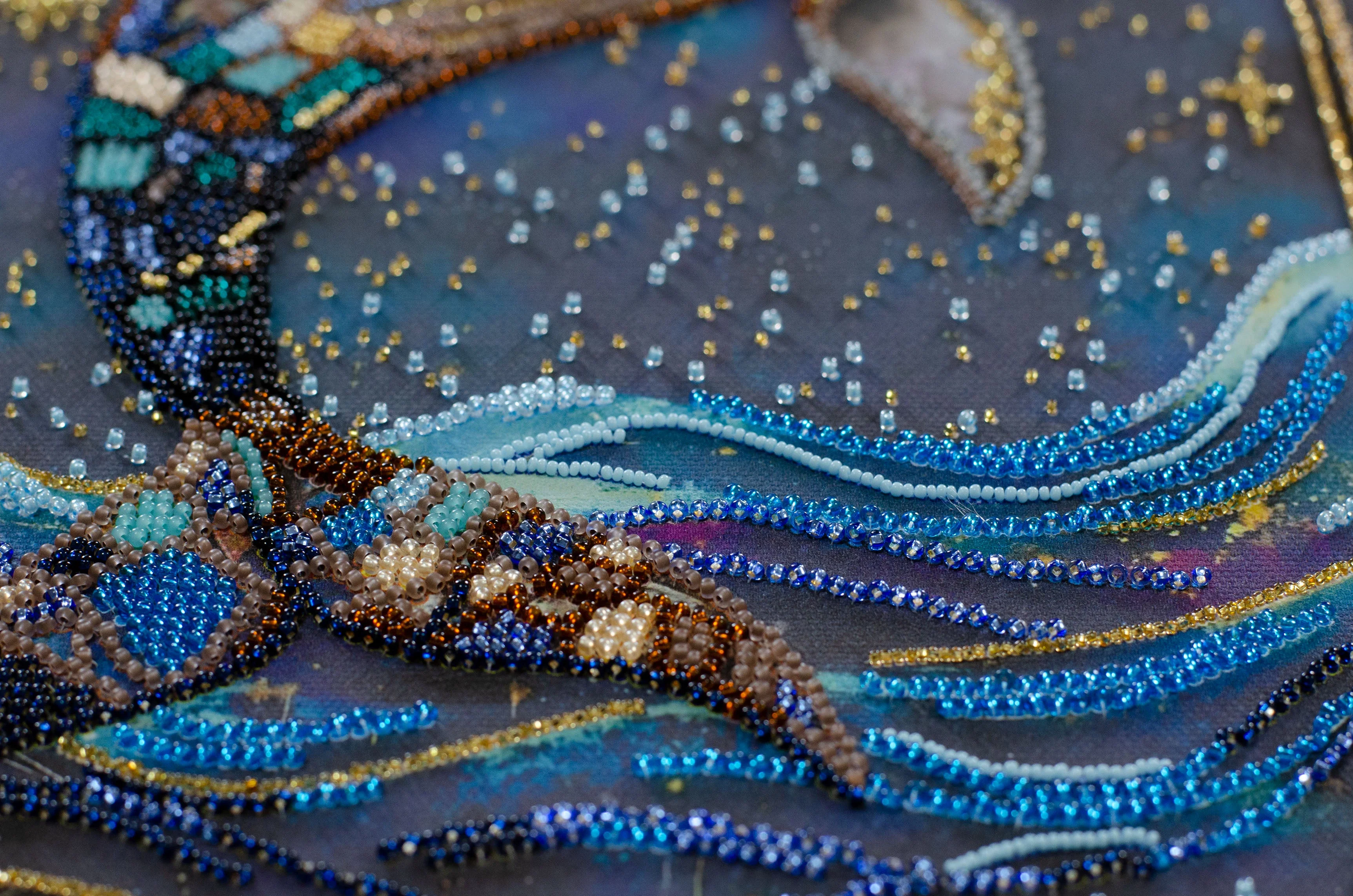 Bead Embroidery Kit - Lord of the Depths AB-942 - Image 3