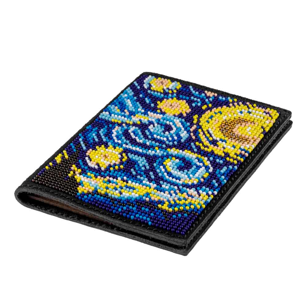 Bead embroidery kit on artificial leather FLBB-058 - Image 3