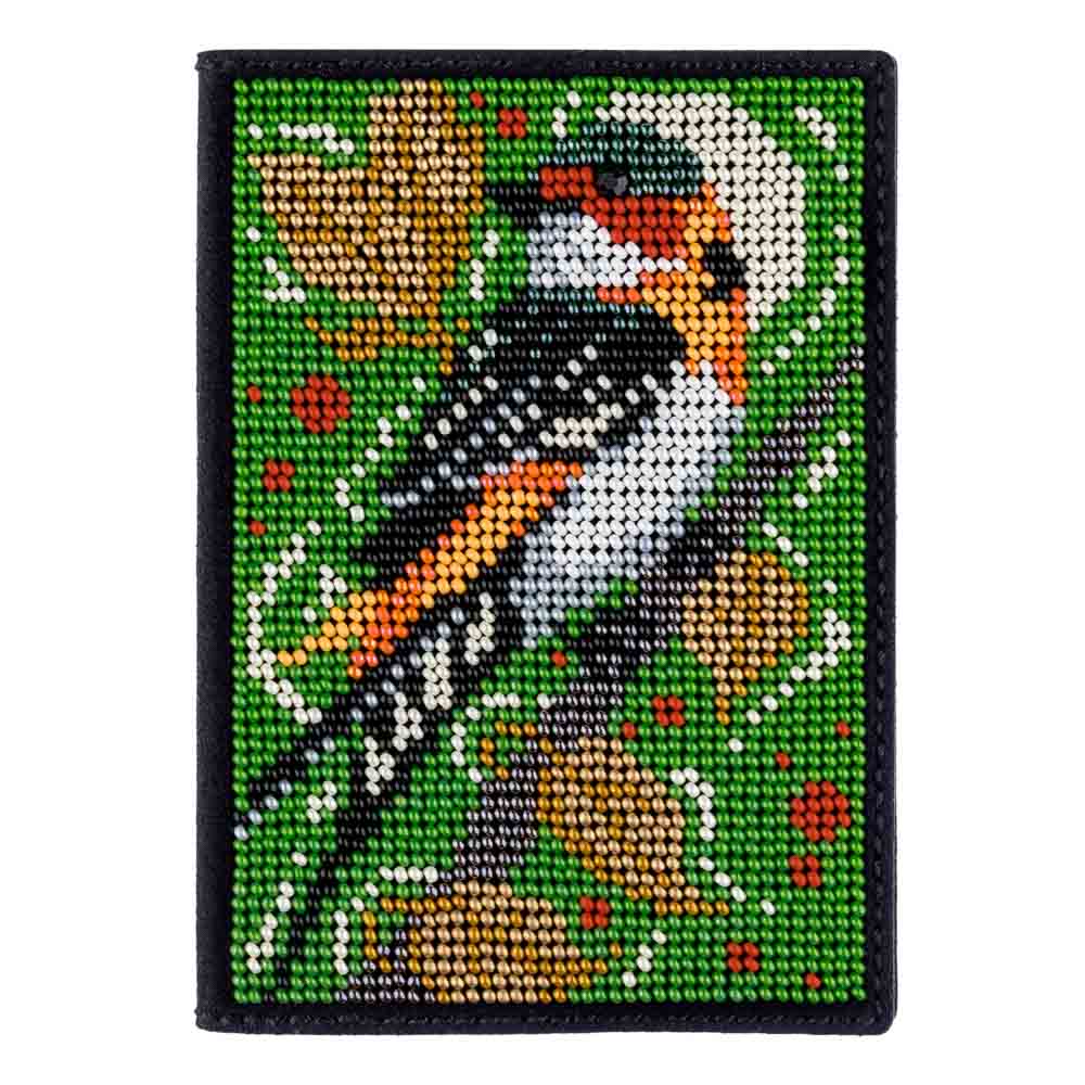 Bead embroidery kit on artificial leather FLBB-059 - Image 2