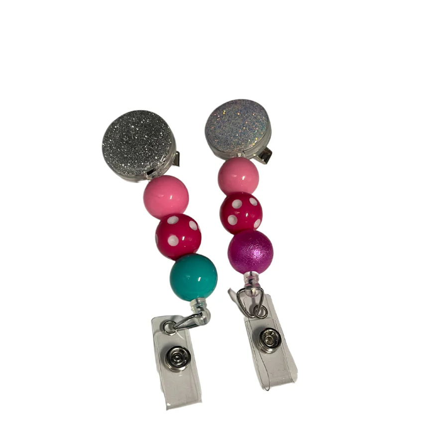 Beaded Badge Holder | Multiple Color Options - Image 2