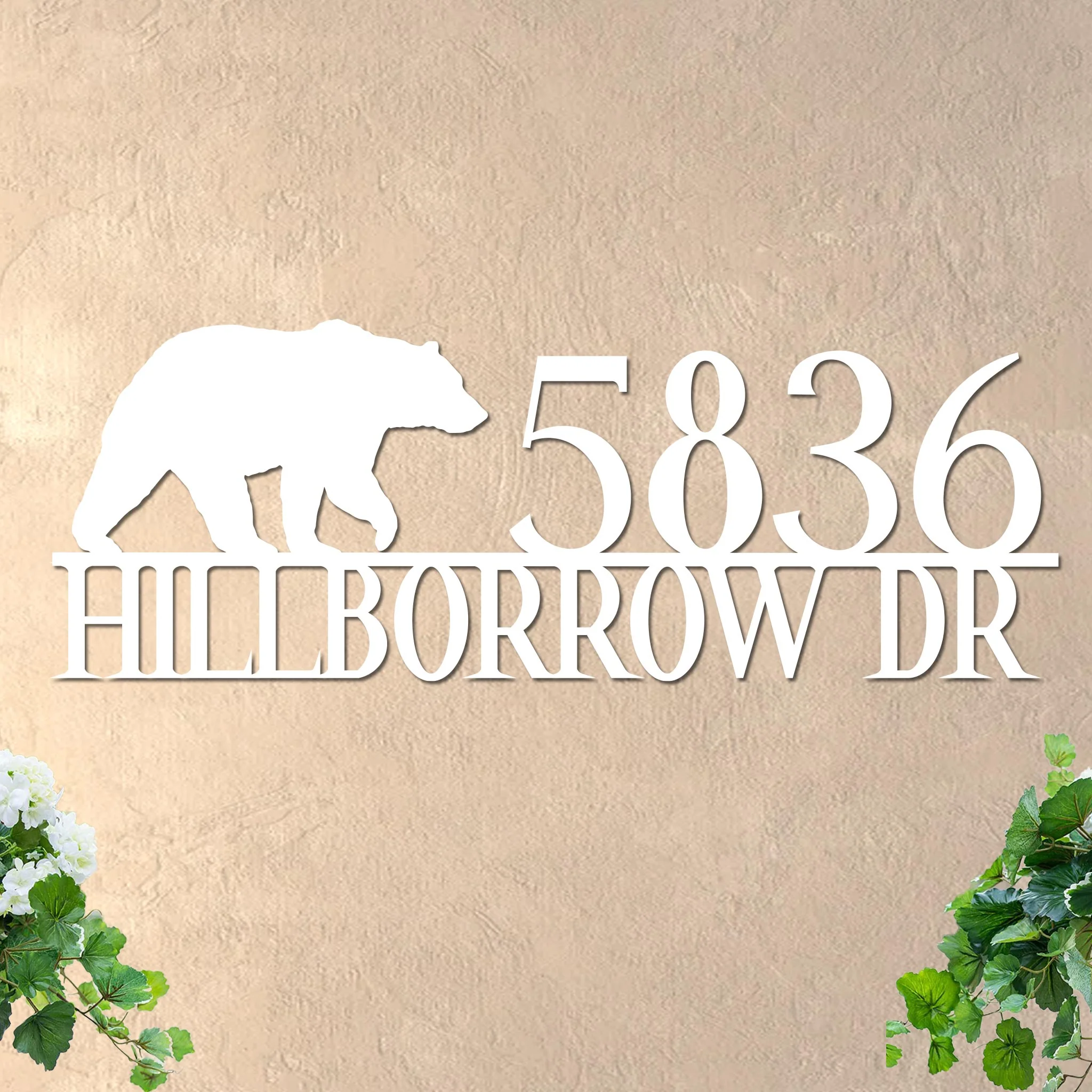 Bear Address Sign - Image 2