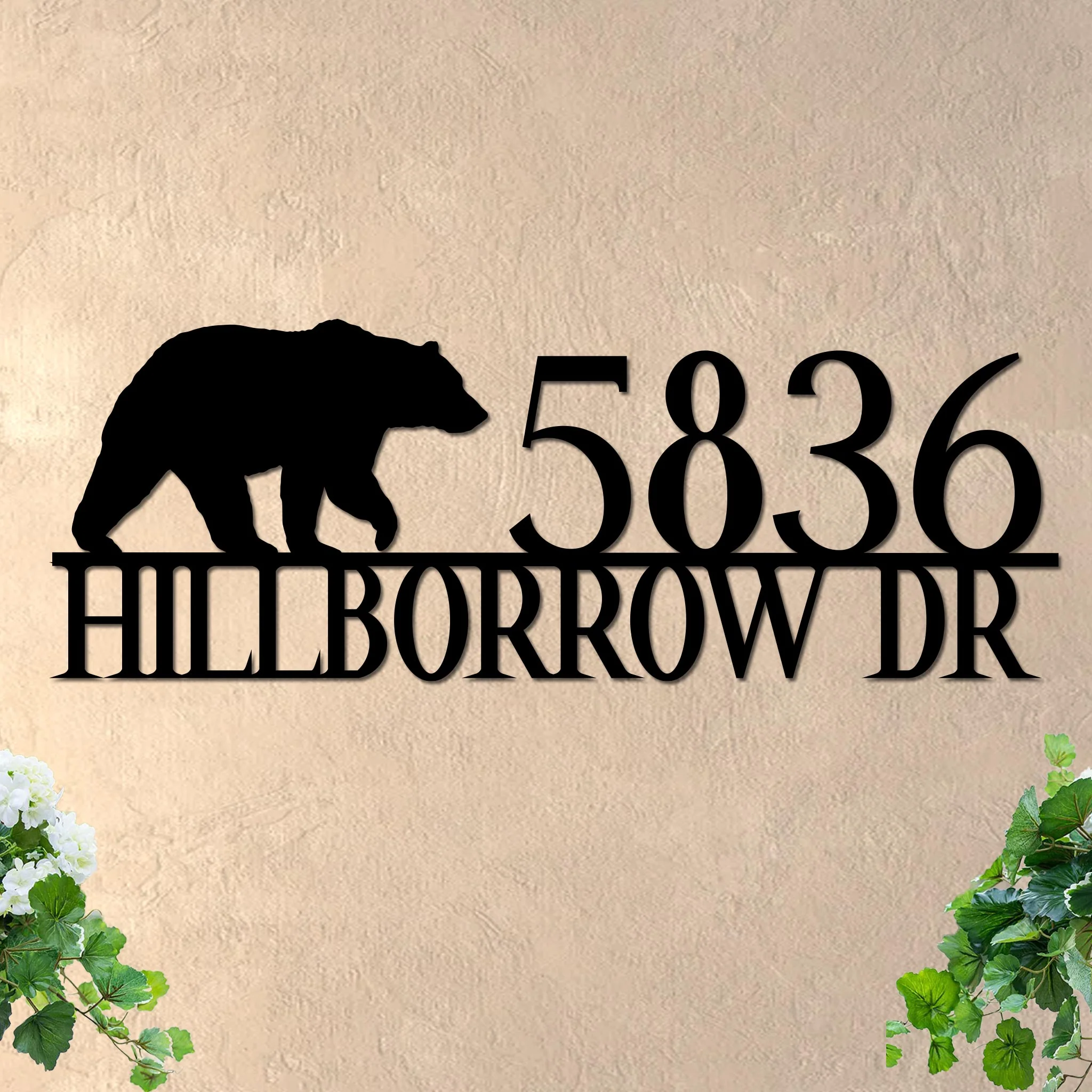 Bear Address Sign - Image 3