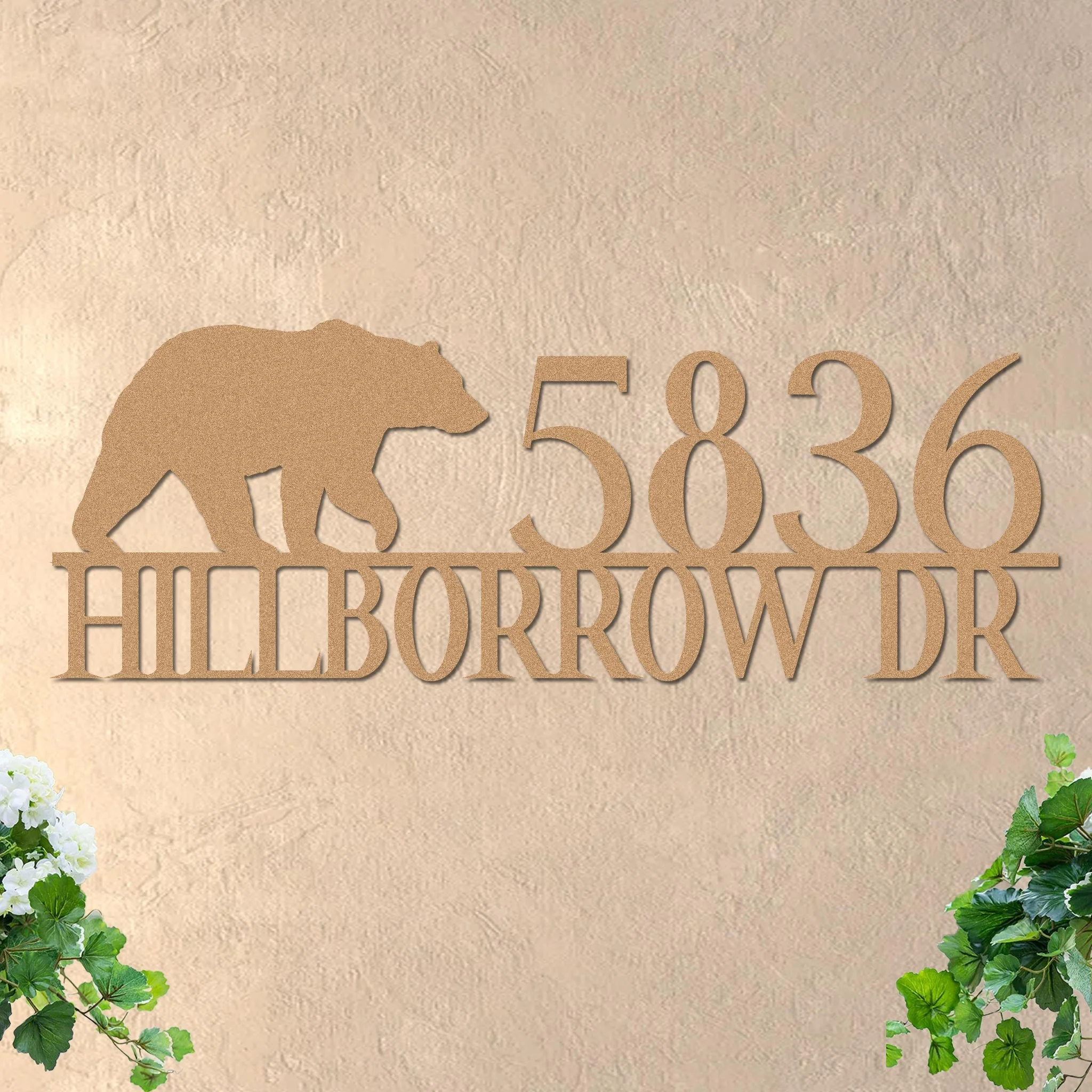 Bear Address Sign - Image 4