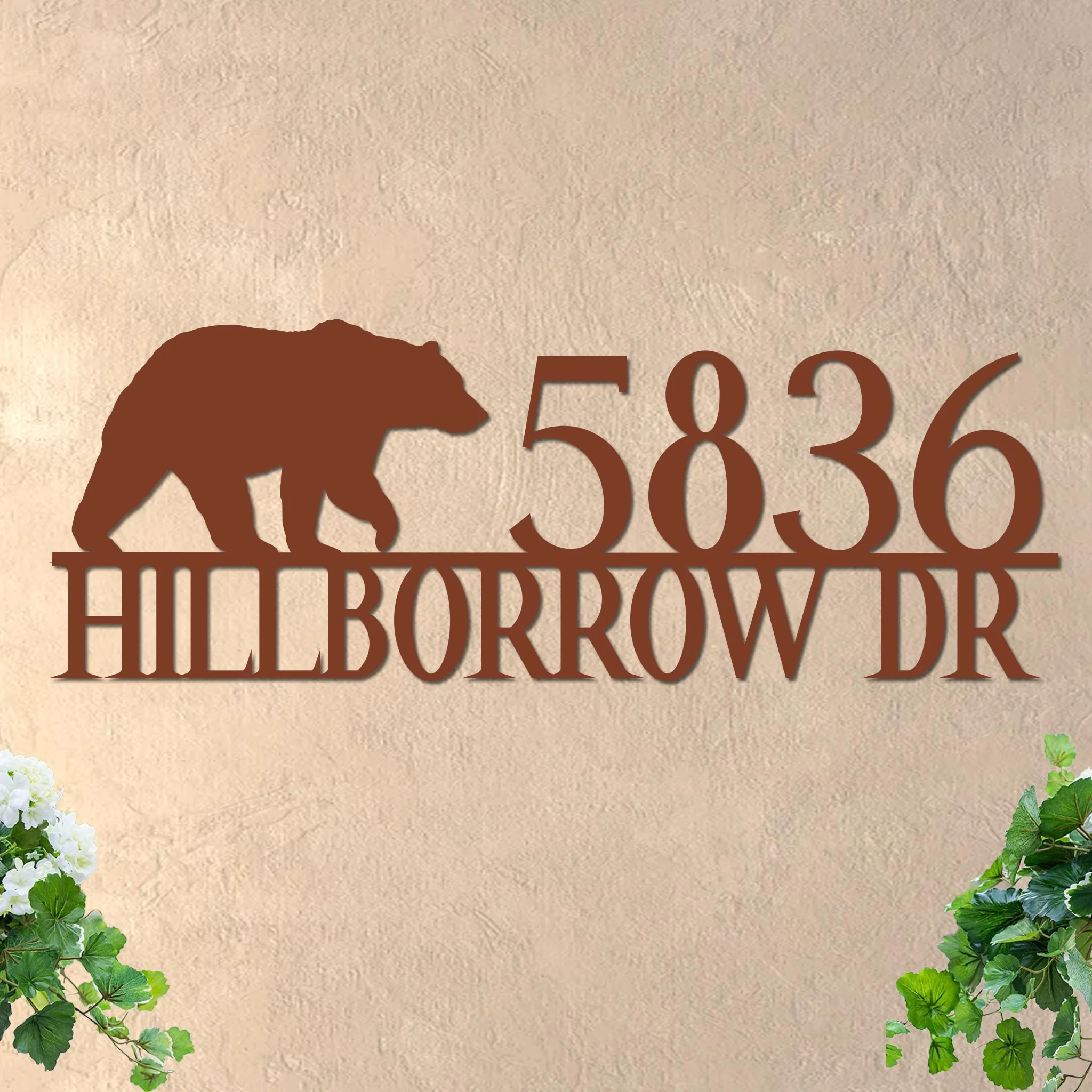 Bear Address Sign - Image 7