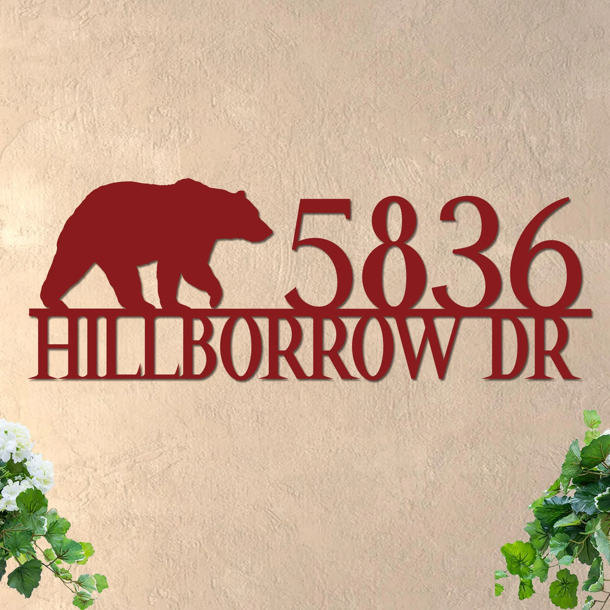 Bear Address Sign - Image 8
