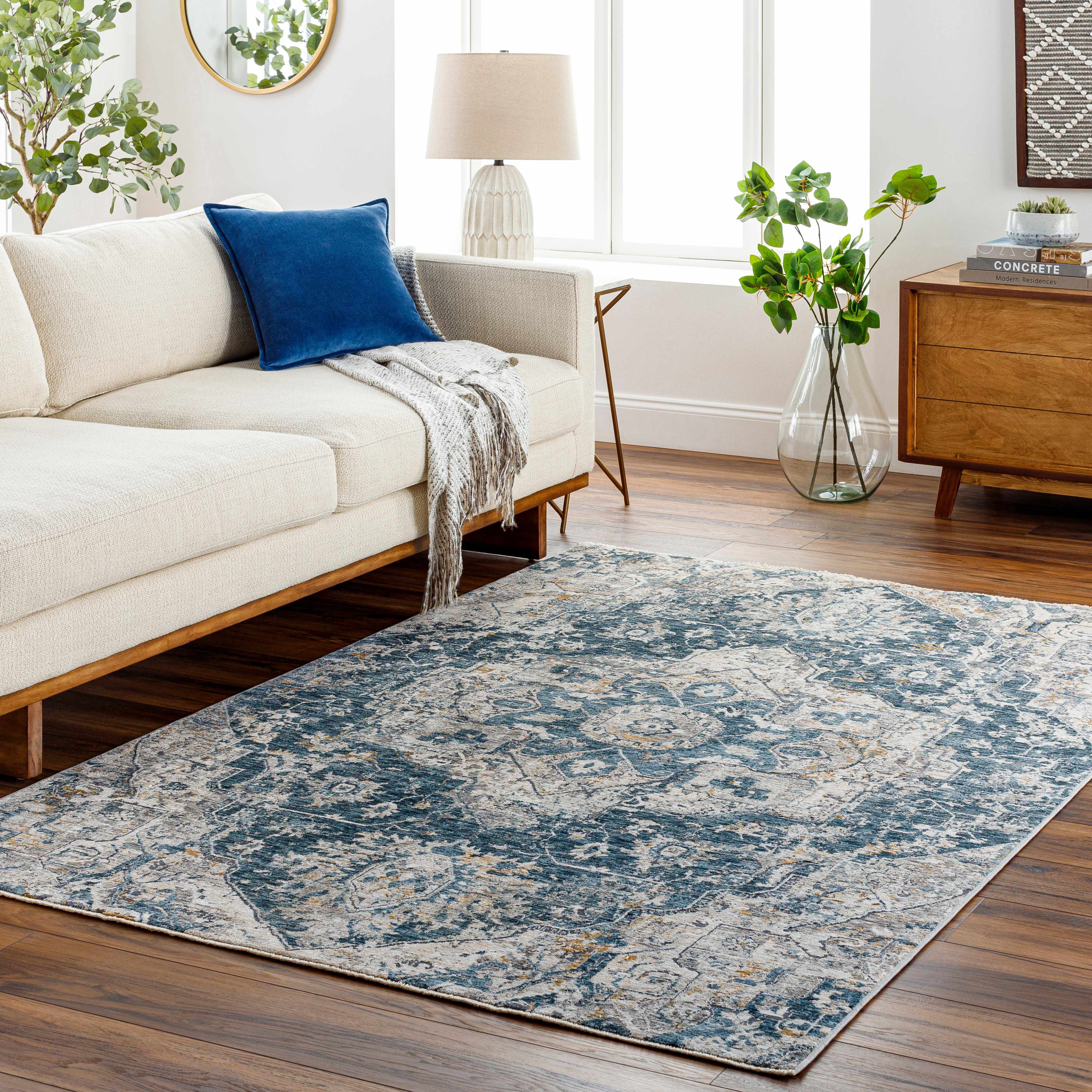 Beaudesert Luxe Fringe Rug - Image 17
