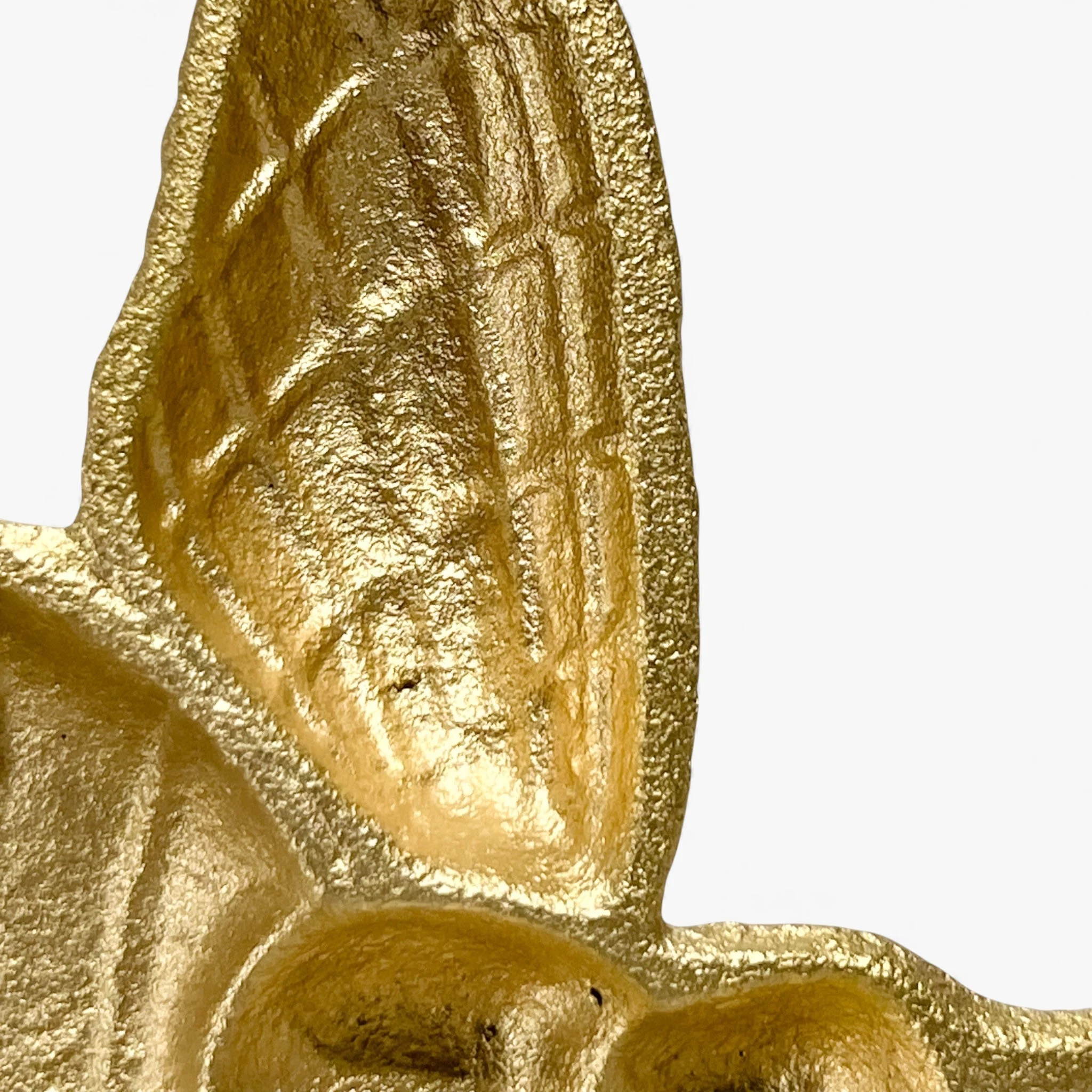 Bee Trinket Dish Gold Cast Iron Home Decor - Image 4