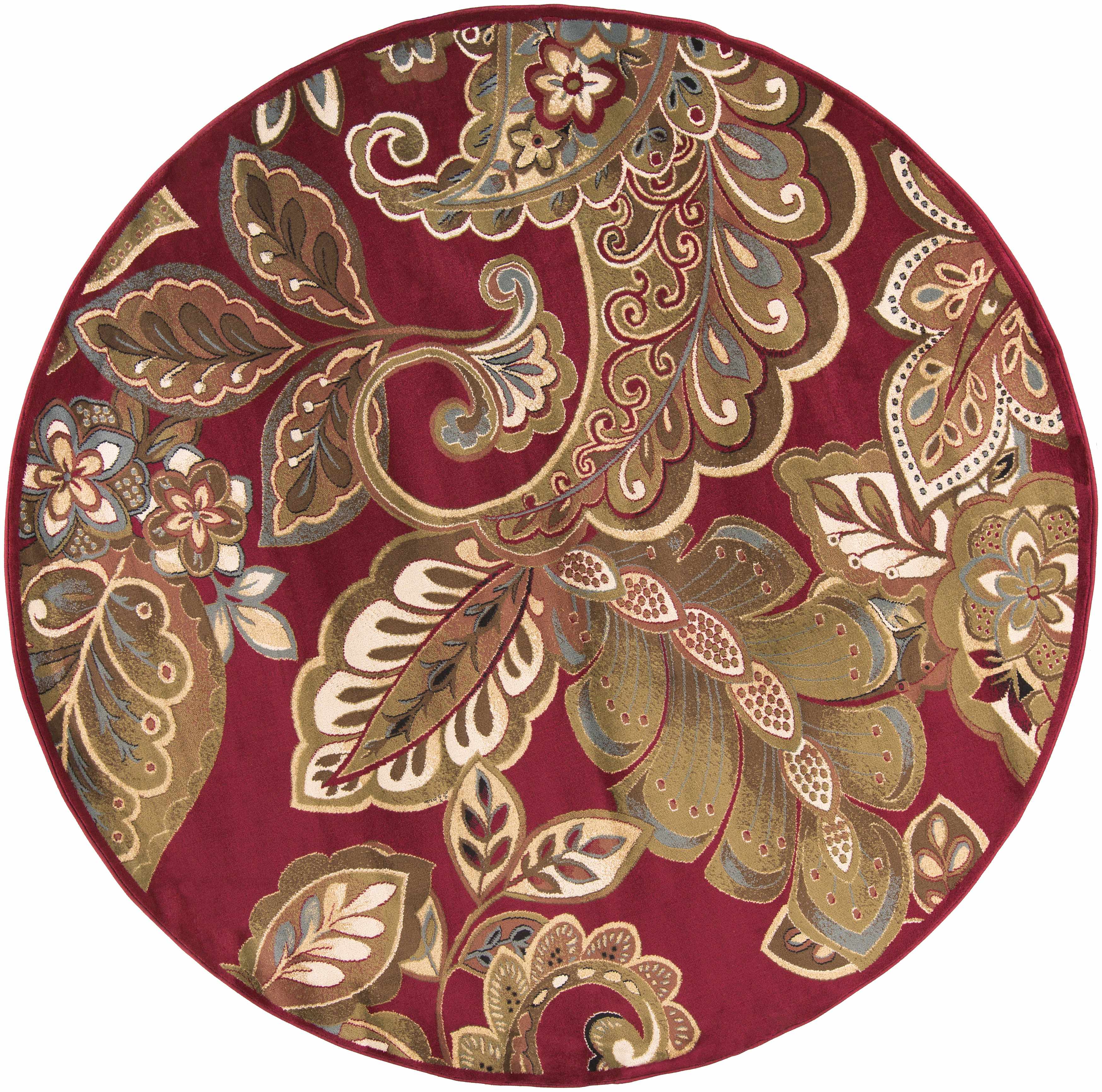 Beedeville Red Floral Rug - Image 9