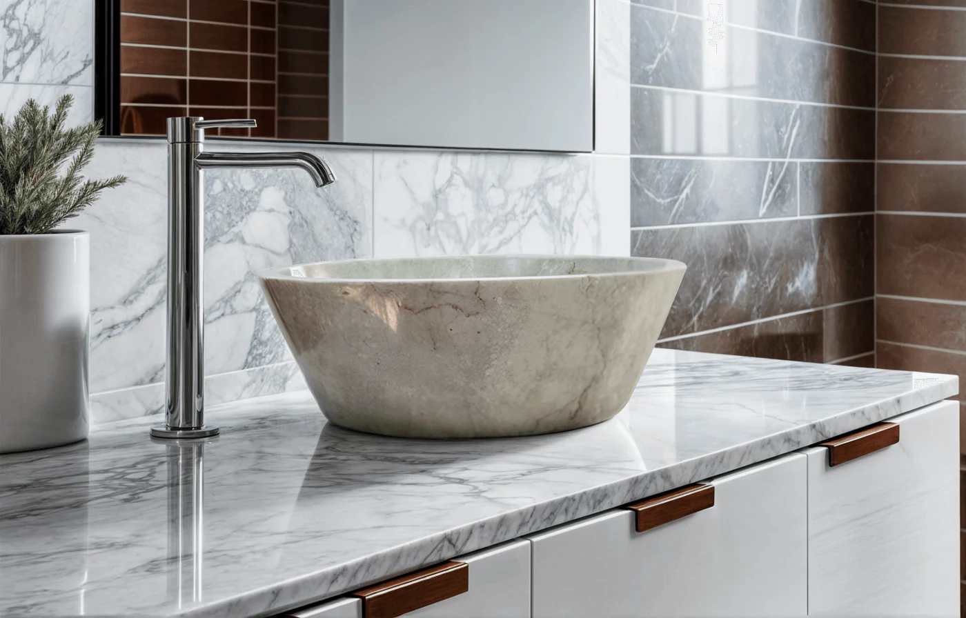 Beige Marble Sink - Image 2