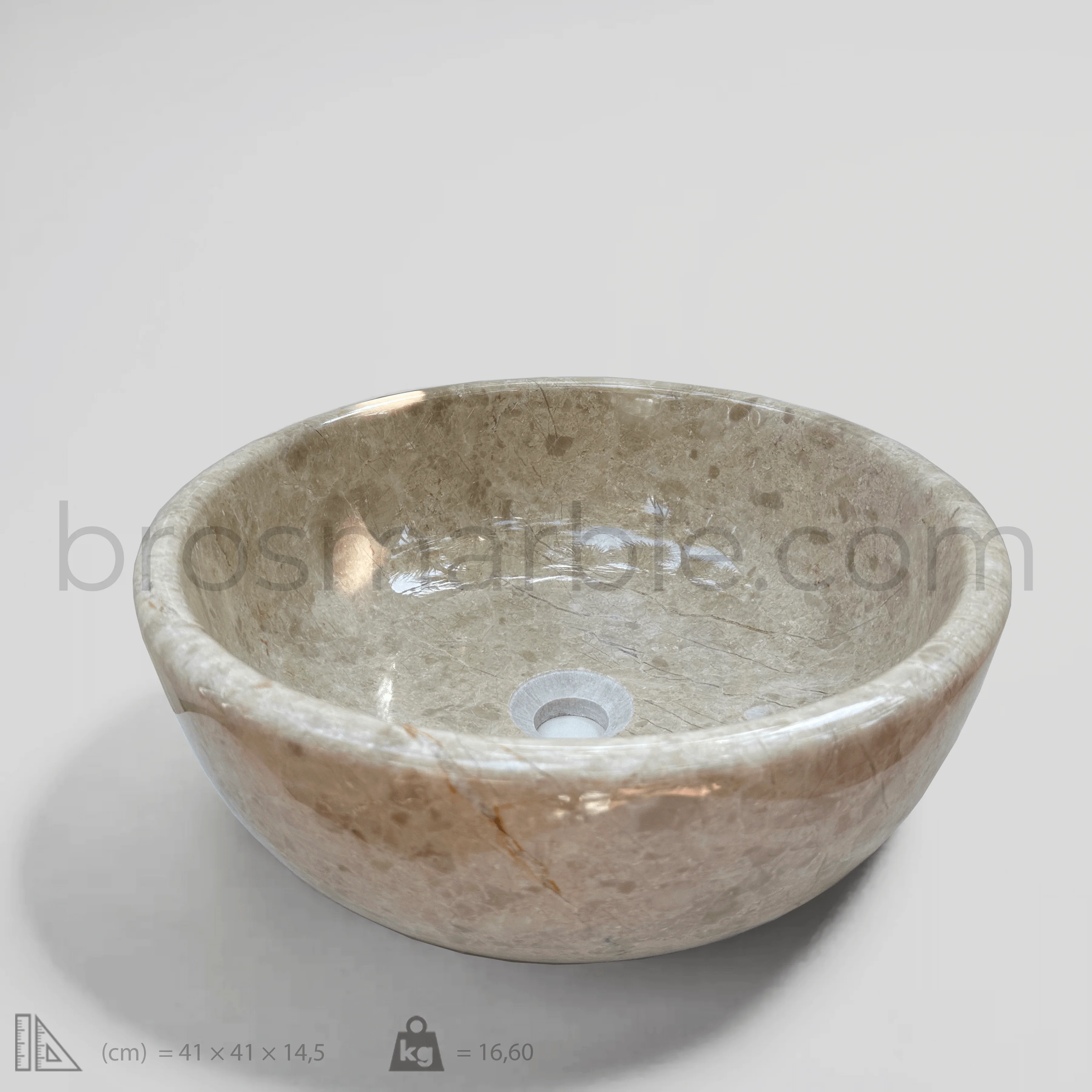 Beige Marble Sink - Image 3