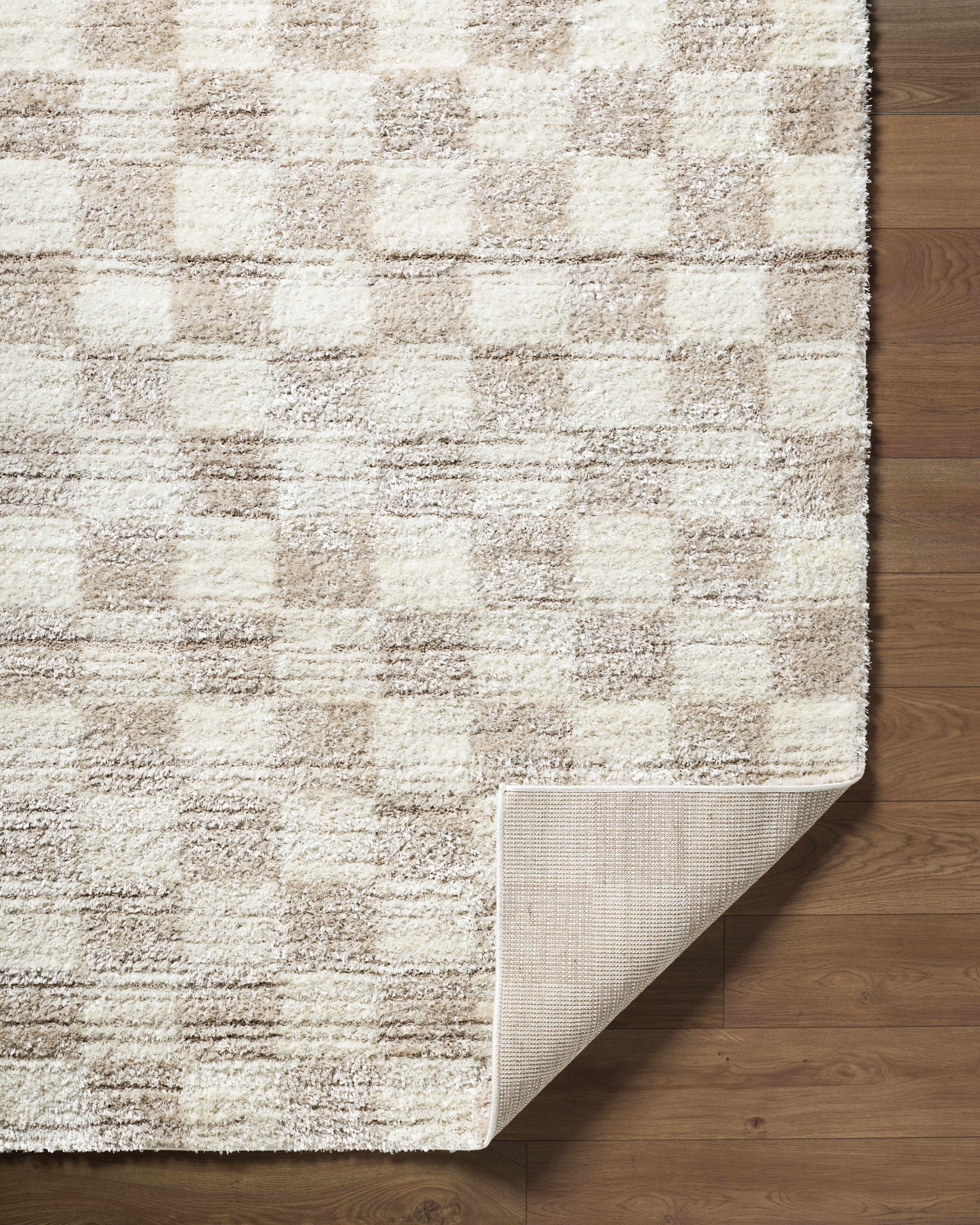 Belita Beige Luxe Shag Area Rug - Image 4