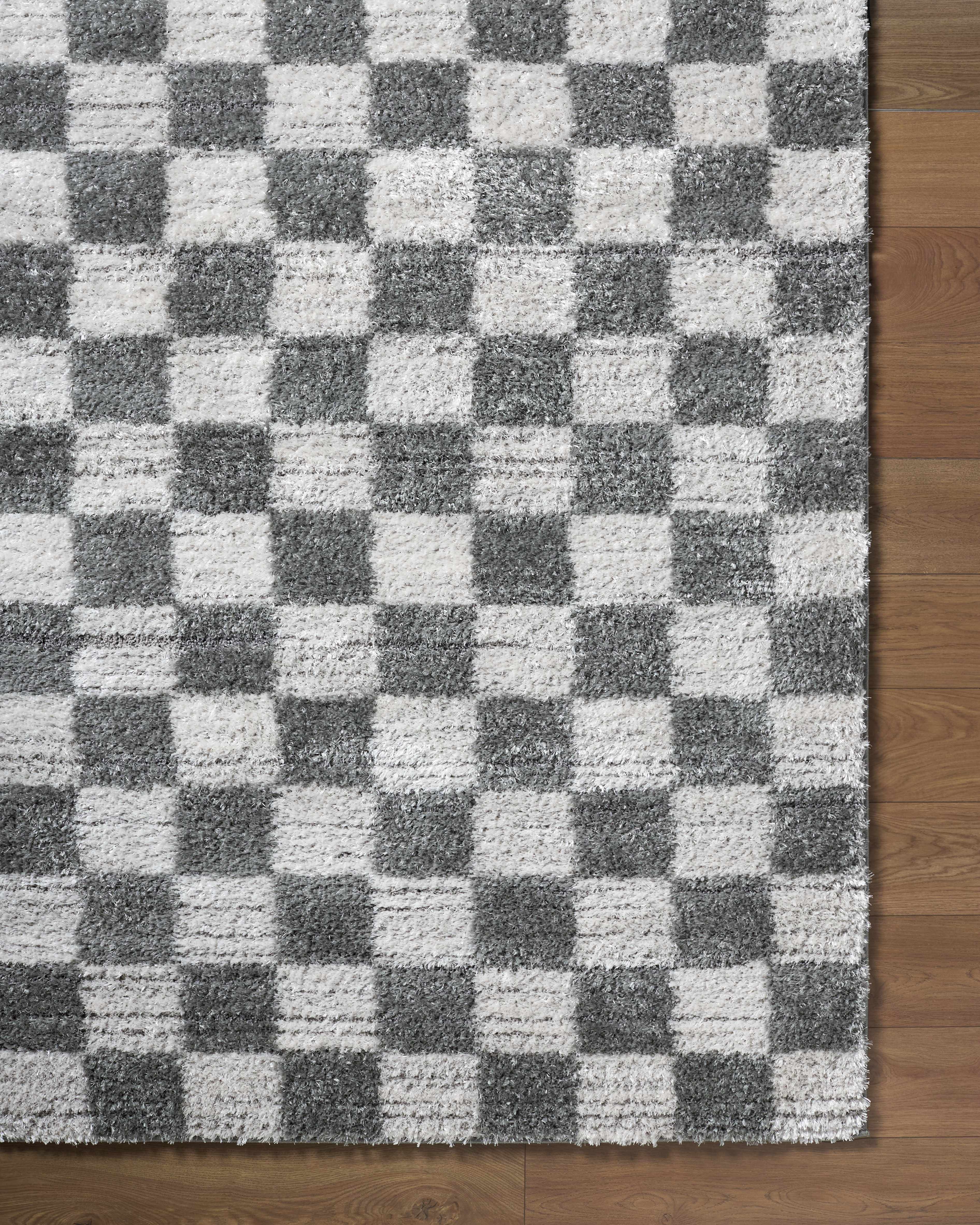 Belita Charcoal Luxe Shag Area Rug - Image 7