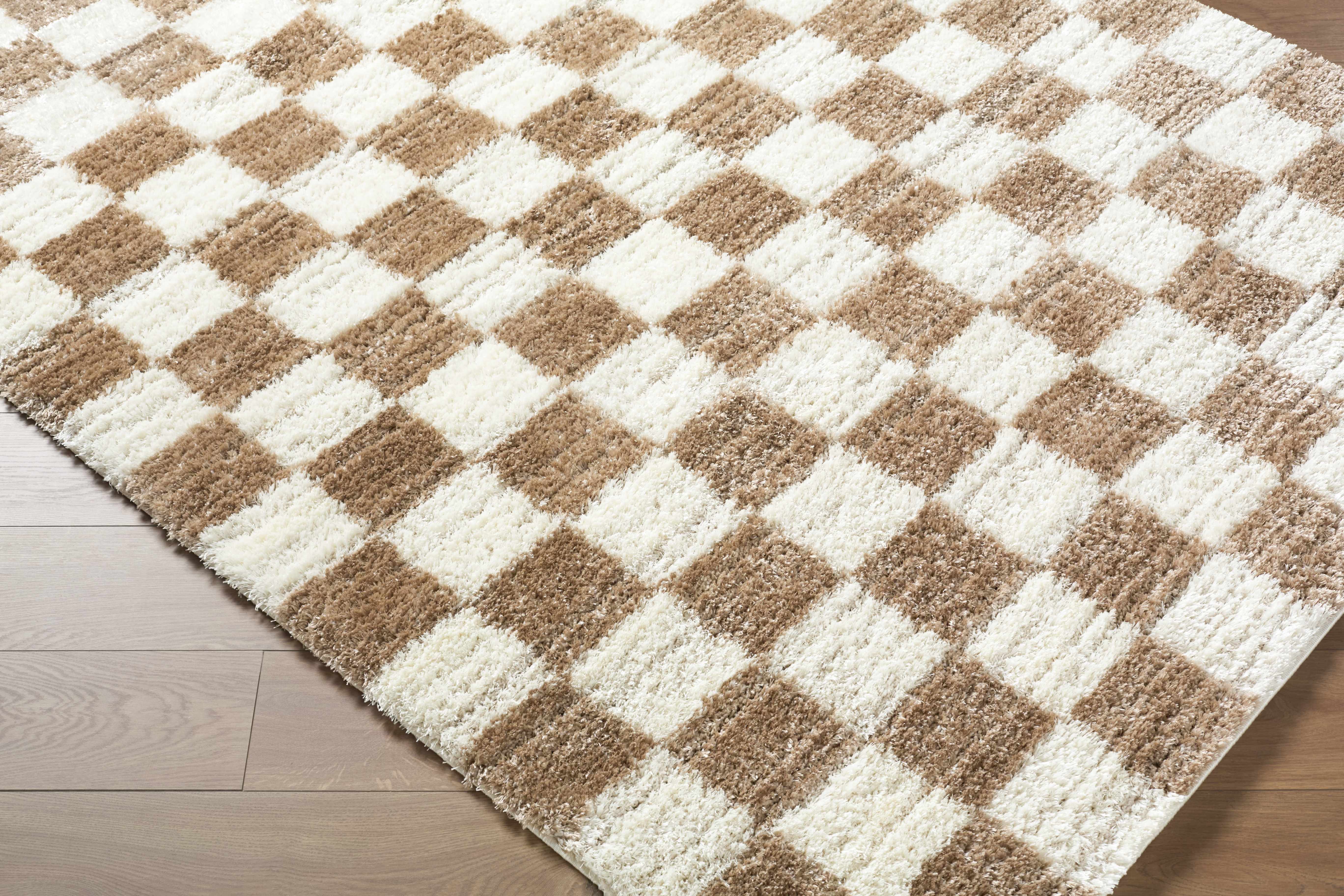Belita Cream Luxe Shag Area Rug - Image 3
