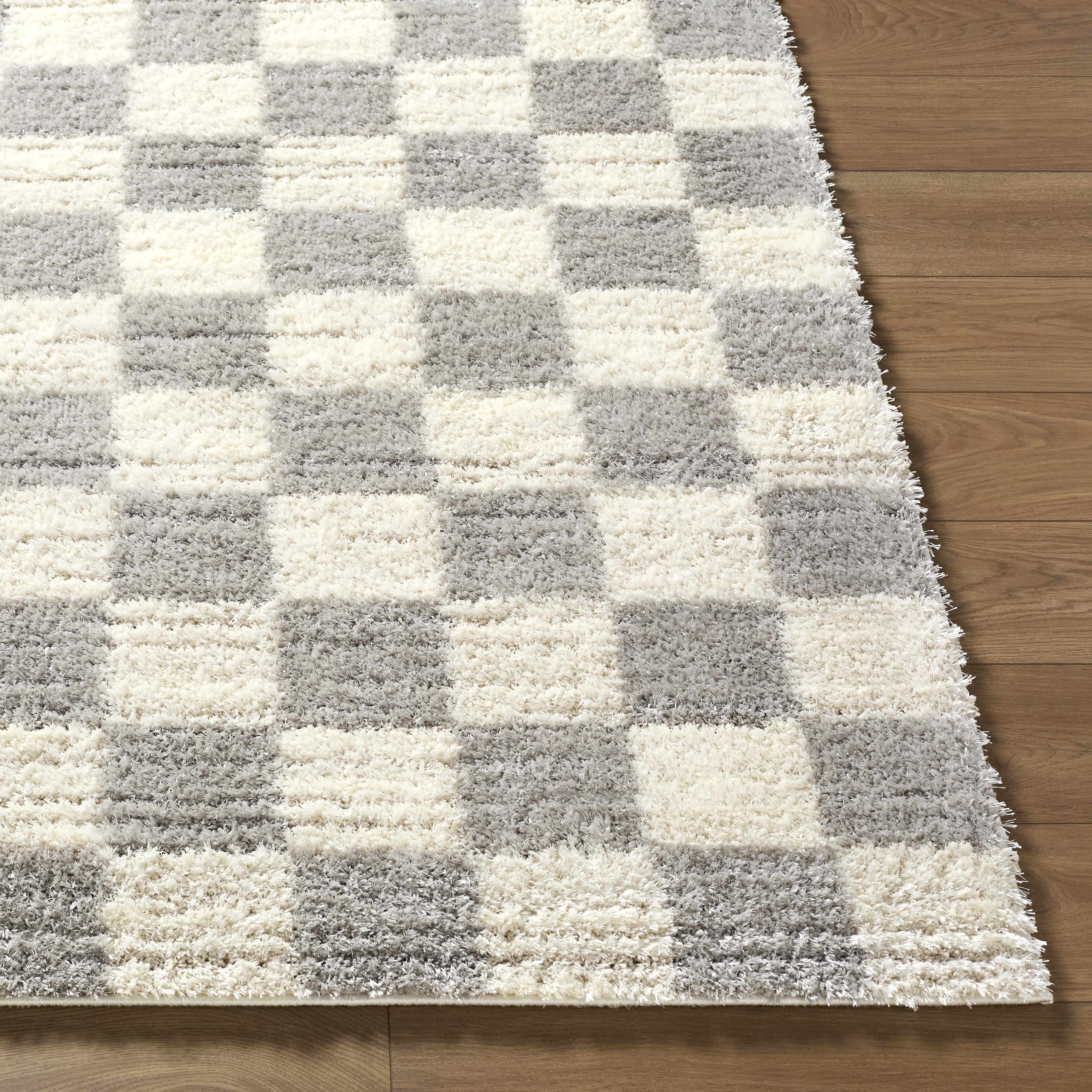 Belita Tan Luxe Shag Area Rug - Image 6