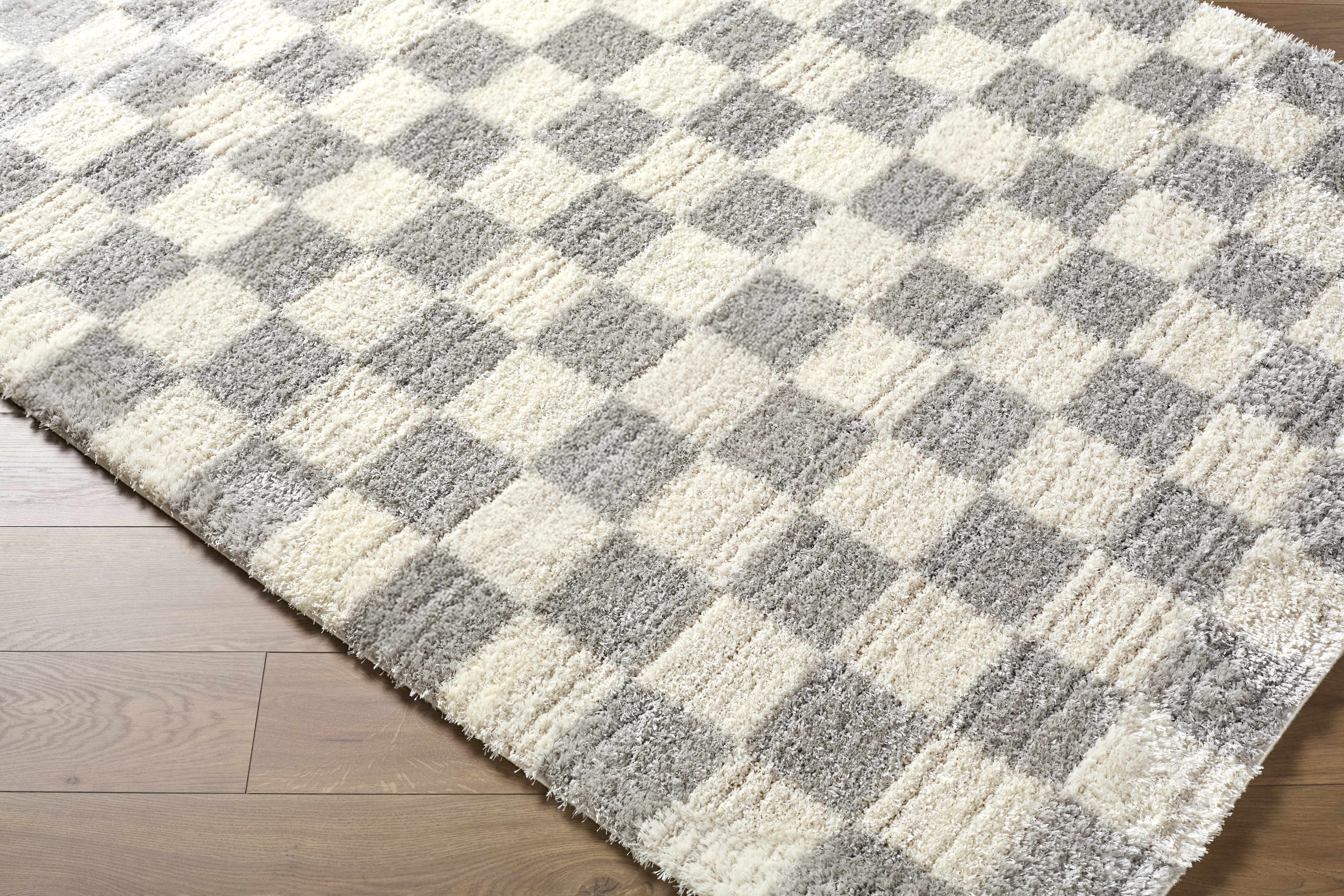 Belita Tan Luxe Shag Area Rug - Image 7