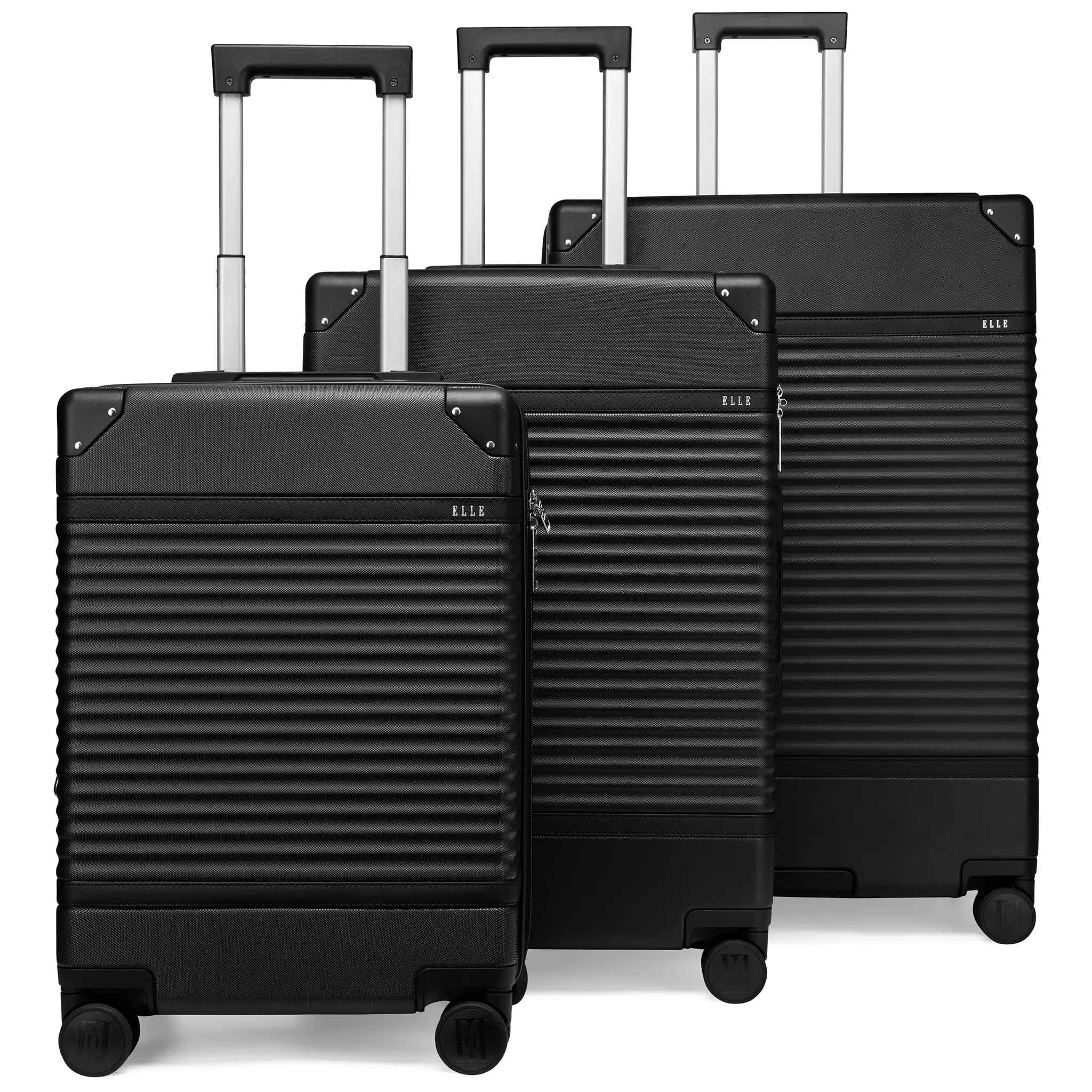 Belleville Retro Luggage Set - Image 7