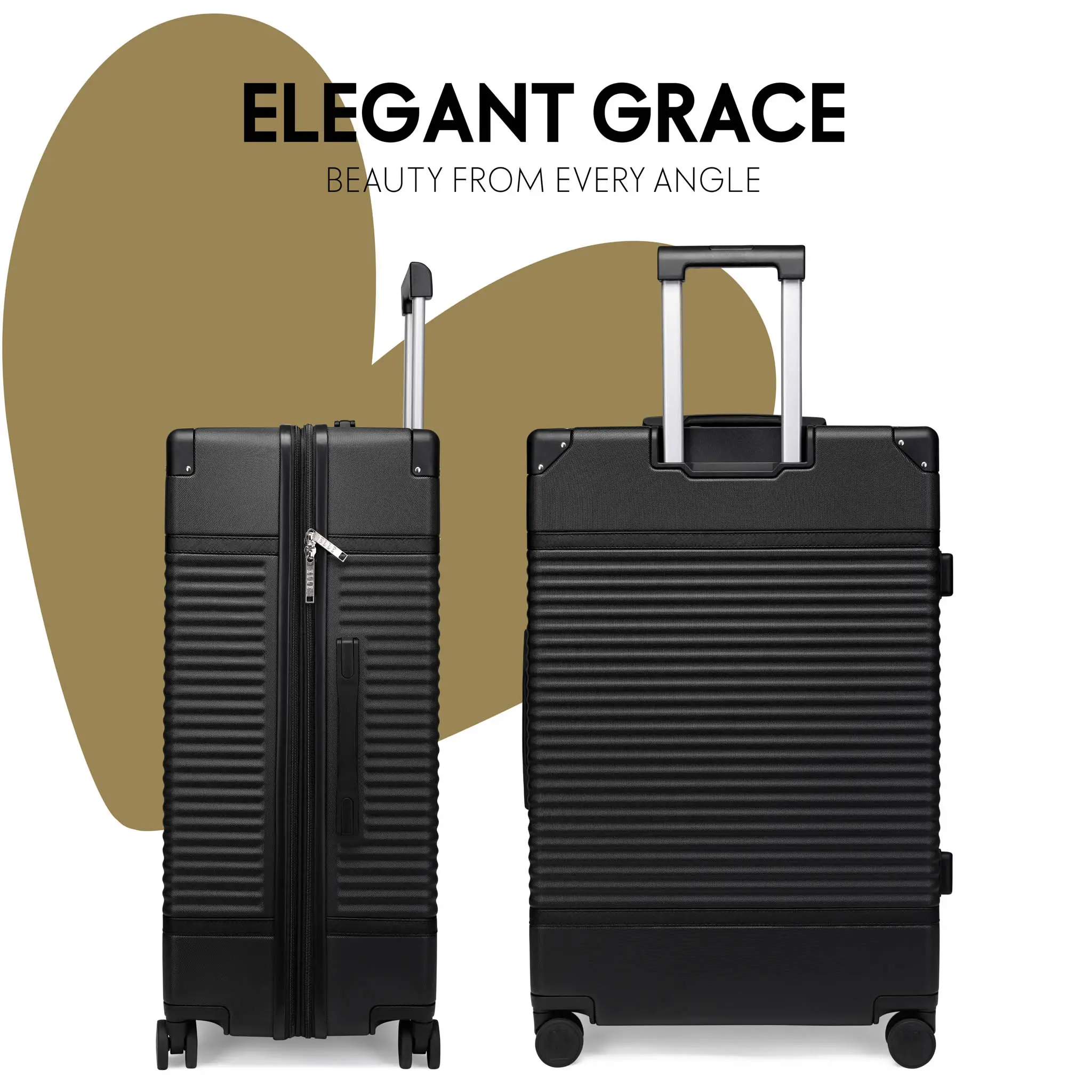 Belleville Retro Luggage Set - Image 8