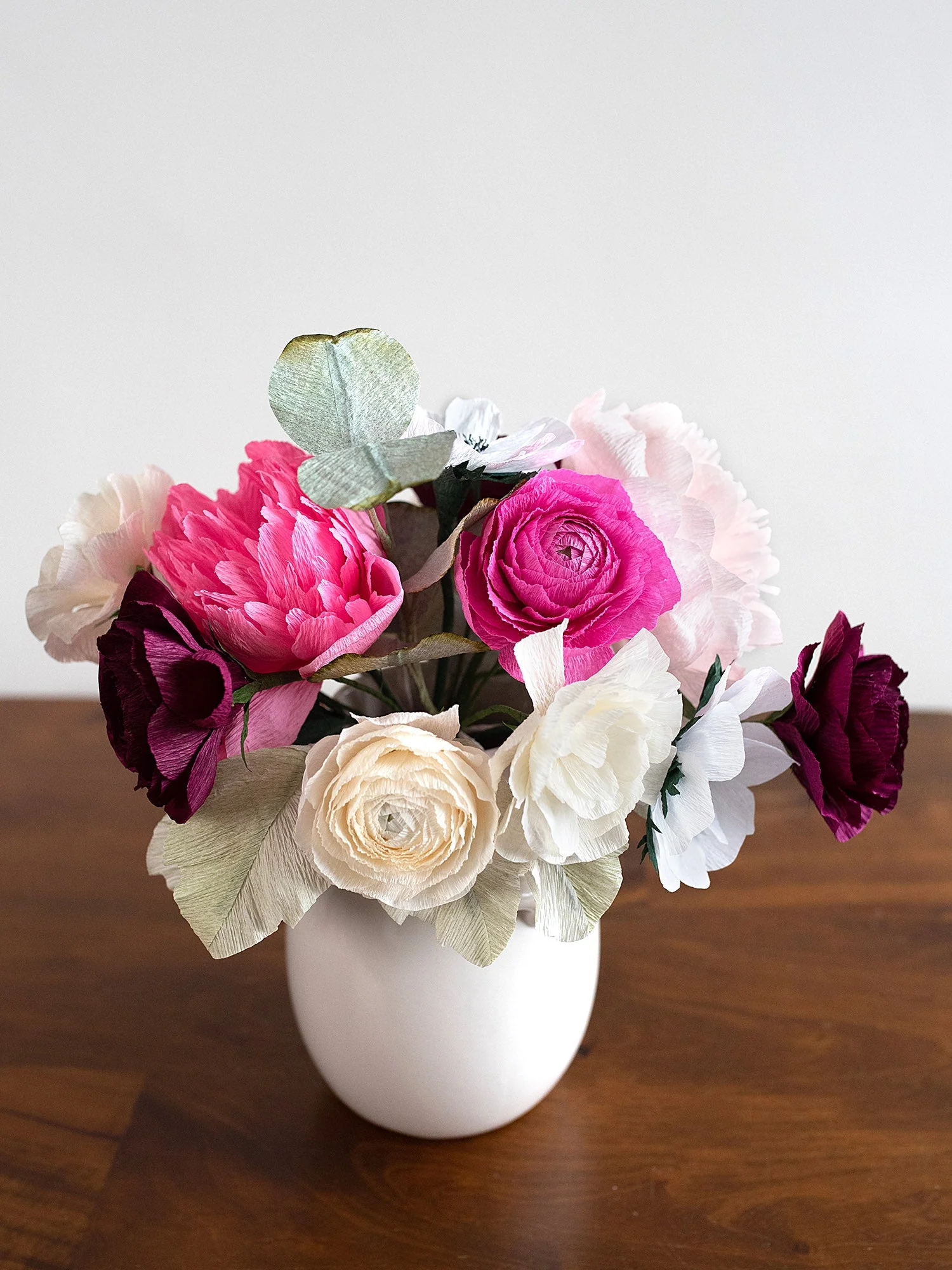 Berries & Cream | Paper Flower Bouquet - Image 4