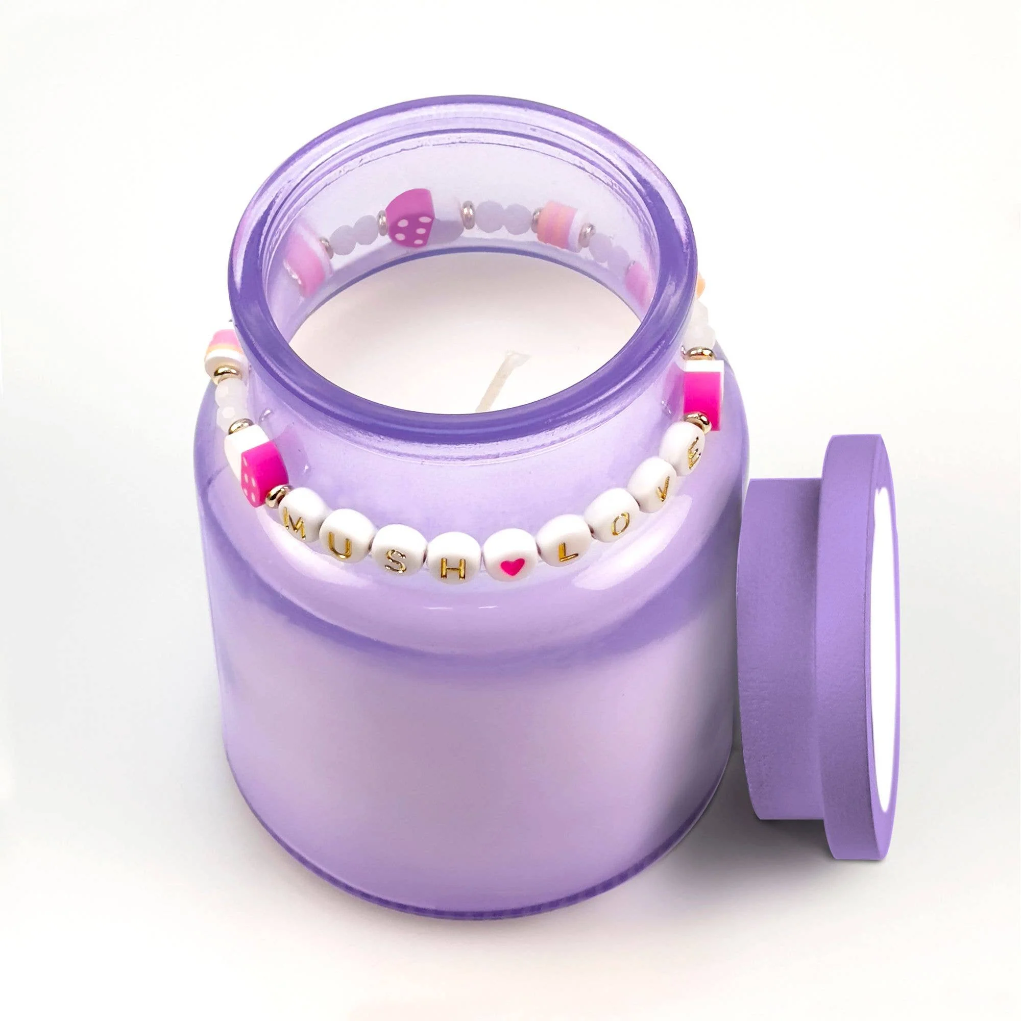 Best Friend Gift Candle & Friendship Bracelet Set - 4 Colors and Phrases - Image 15