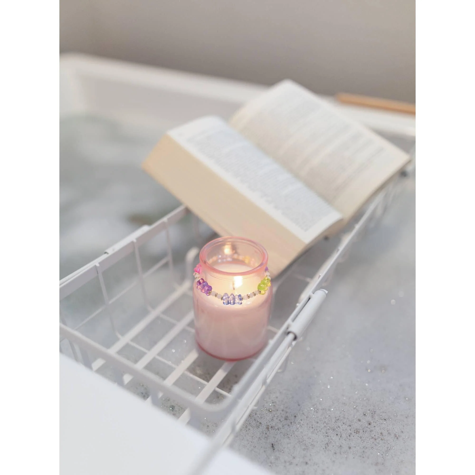 Best Friend Gift Candle & Friendship Bracelet Set - 4 Colors and Phrases - Image 9